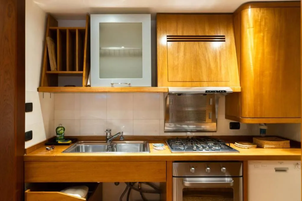 Kitchen or kitchenette in The Zen House Apartment