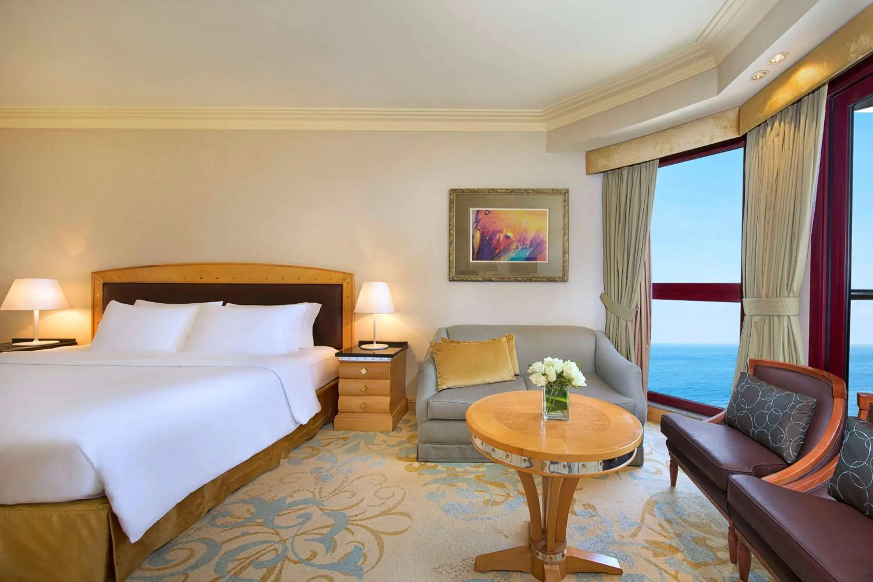View (from property/room), Bed in Jeddah Hilton View (from property/room), Bed in Jeddah Hilton