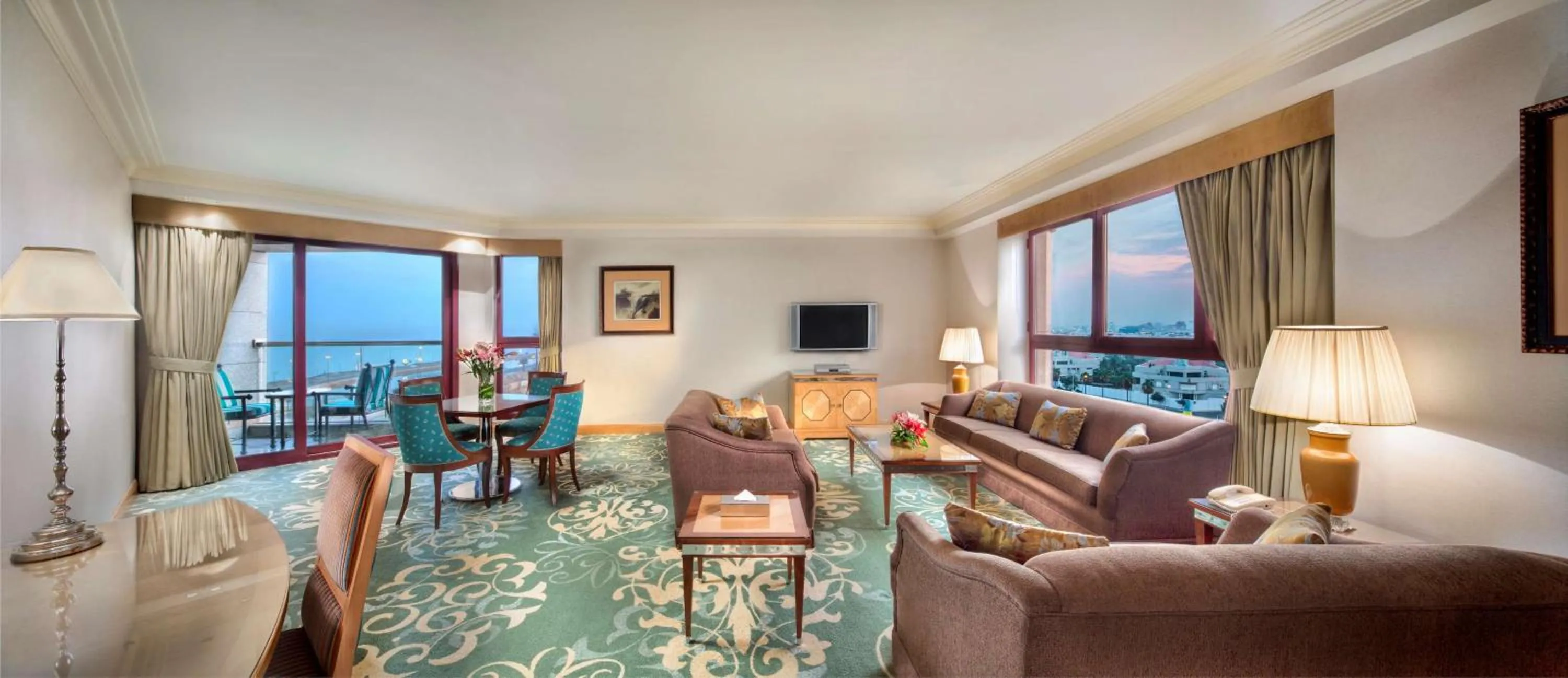 Bedroom in Jeddah Hilton