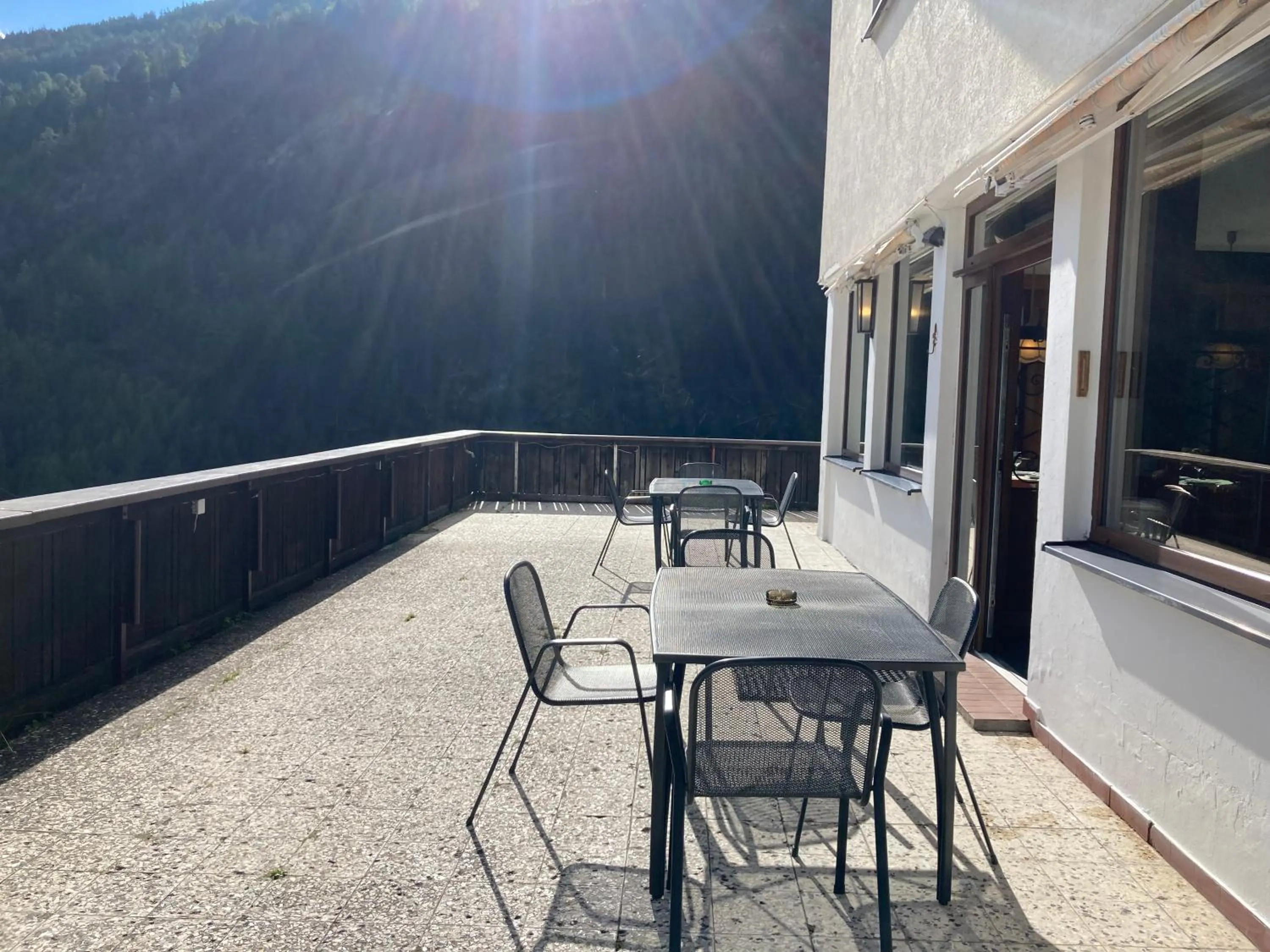 Balcony/Terrace in Gasthof Lublass
