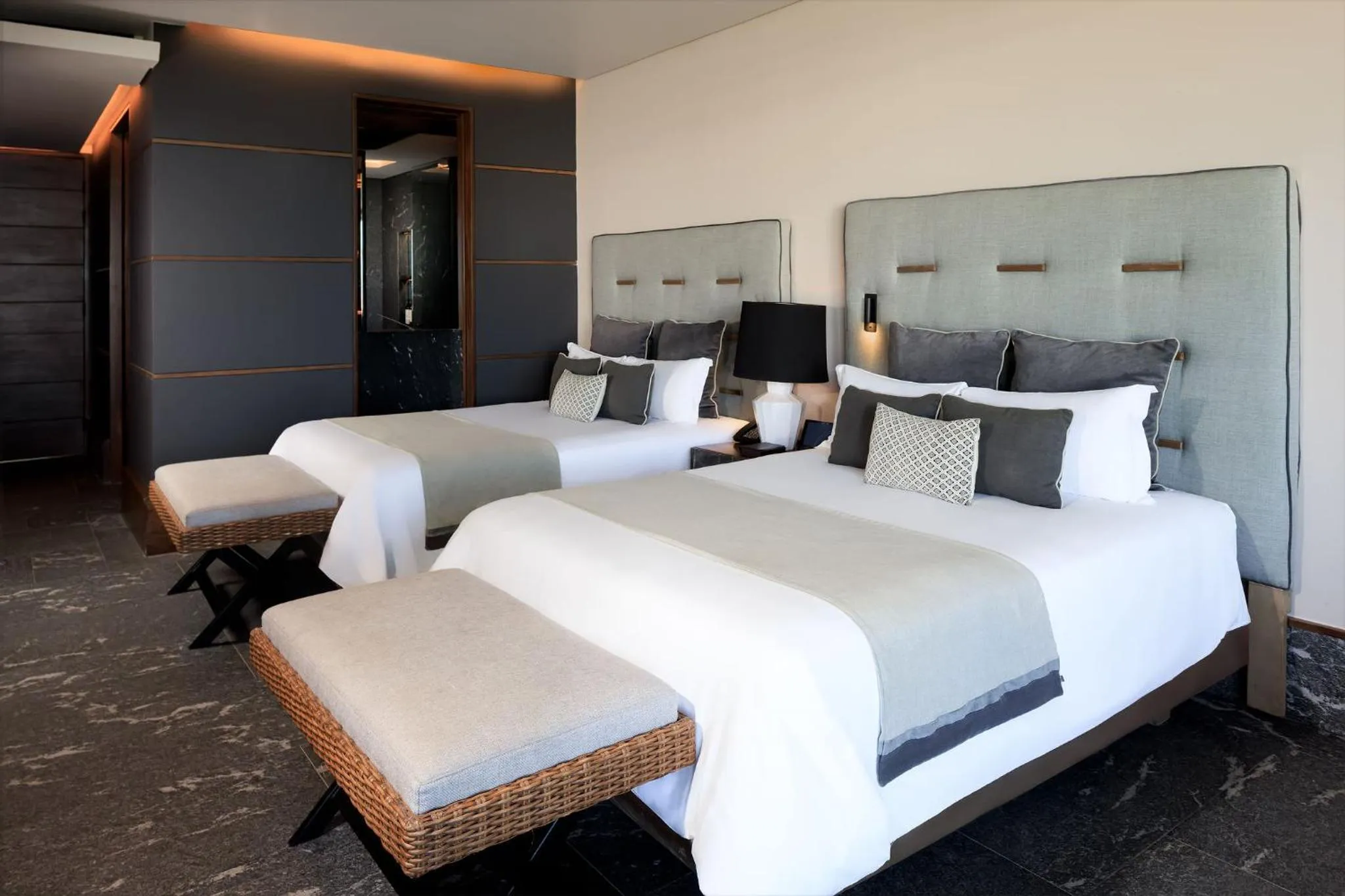 Bedroom, Bed in Secrets Moxché Playa del Carmen - Adults Only - All Inclusive