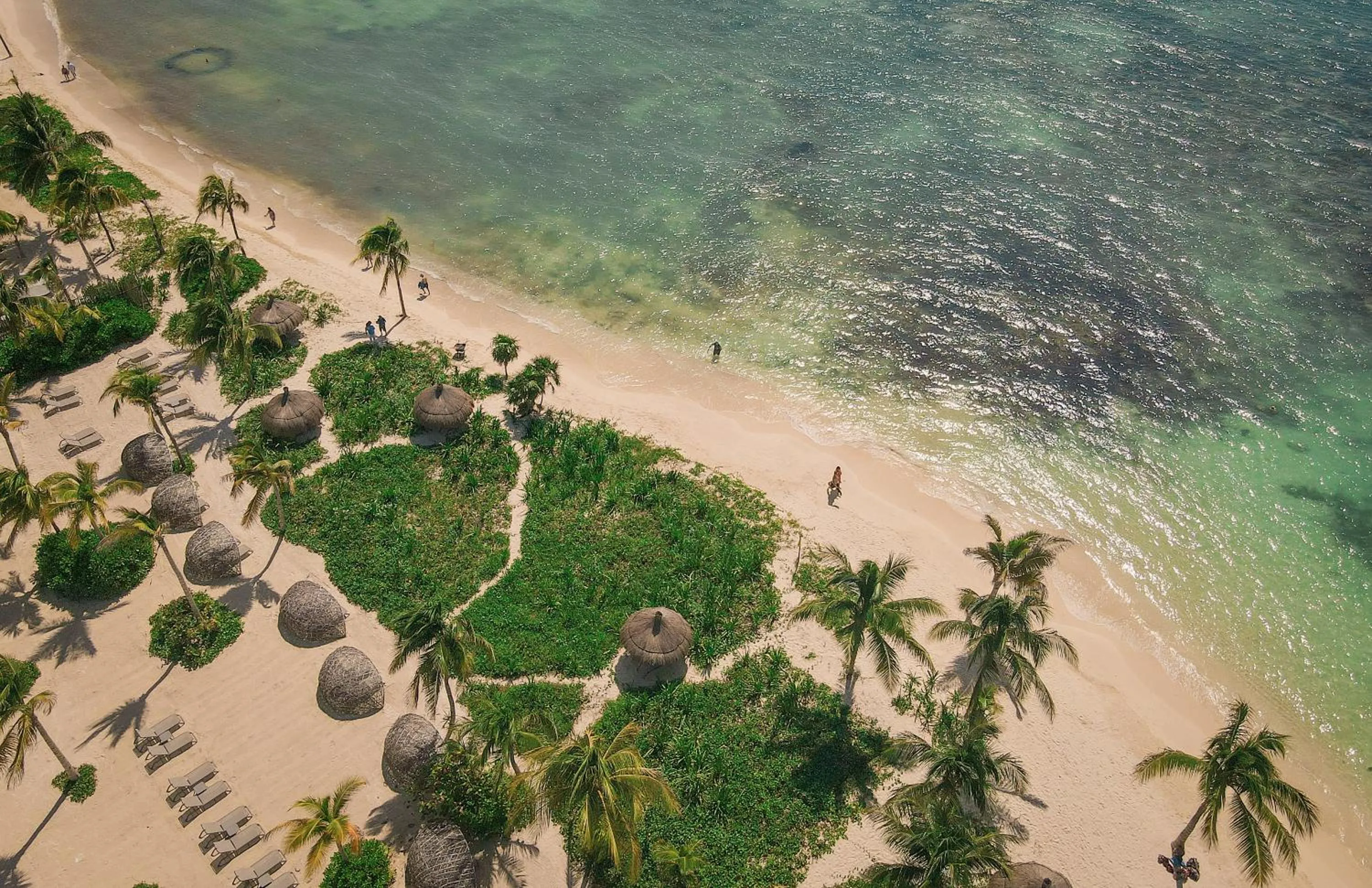 Beach in Secrets Moxché Playa del Carmen - Adults Only - All Inclusive