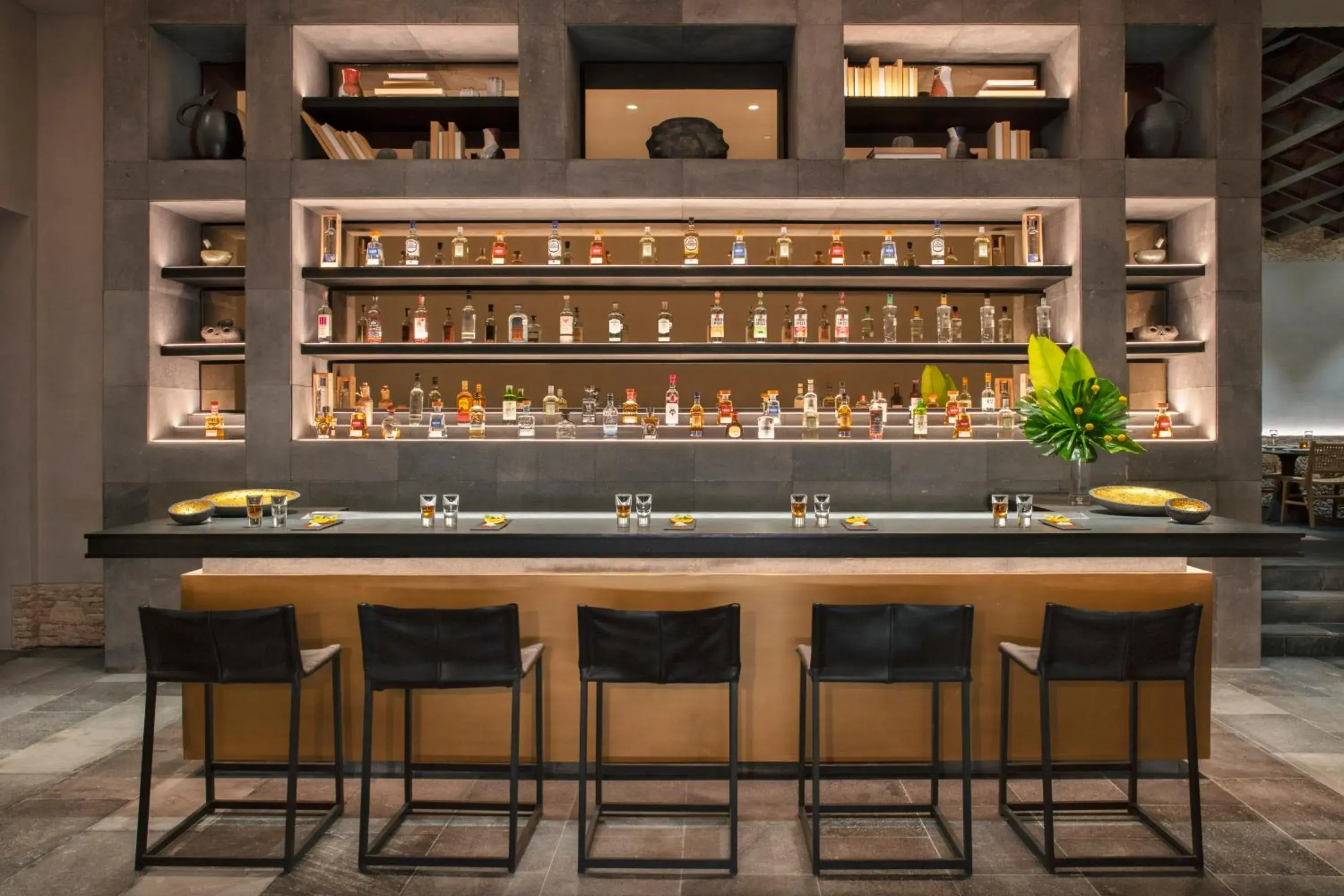 Lounge or bar in Impression Moxché by Secrets - Adults Only Lounge or bar in Impression Moxché by Secrets - Adults Only