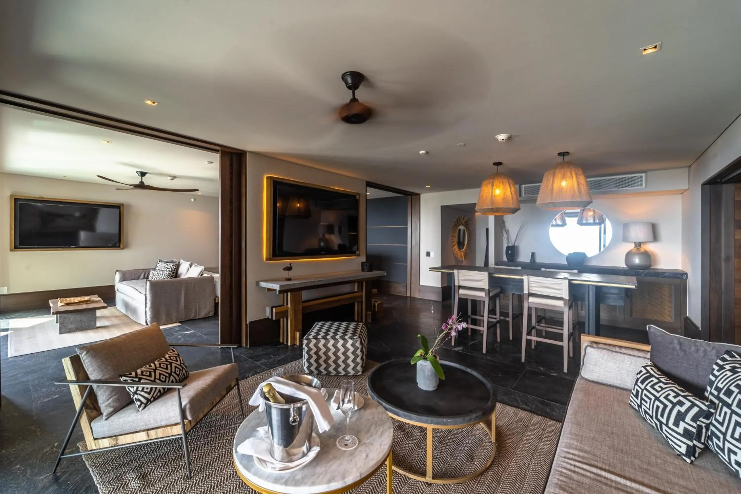 Living room in Impression Moxché by Secrets - Adults Only Living room in Impression Moxché by Secrets - Adults Only