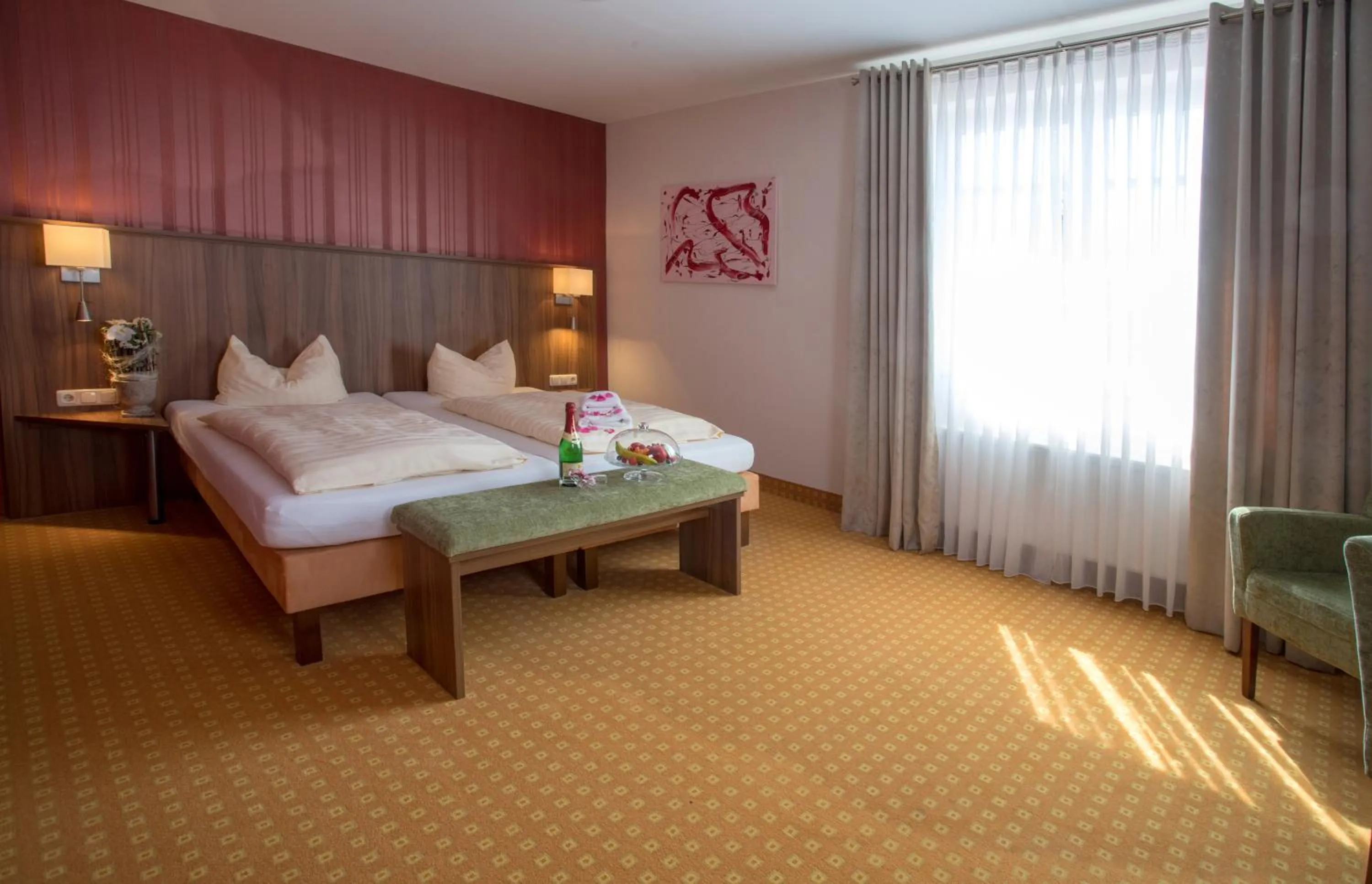 Bed in Landhaus & Landhof Gabriel