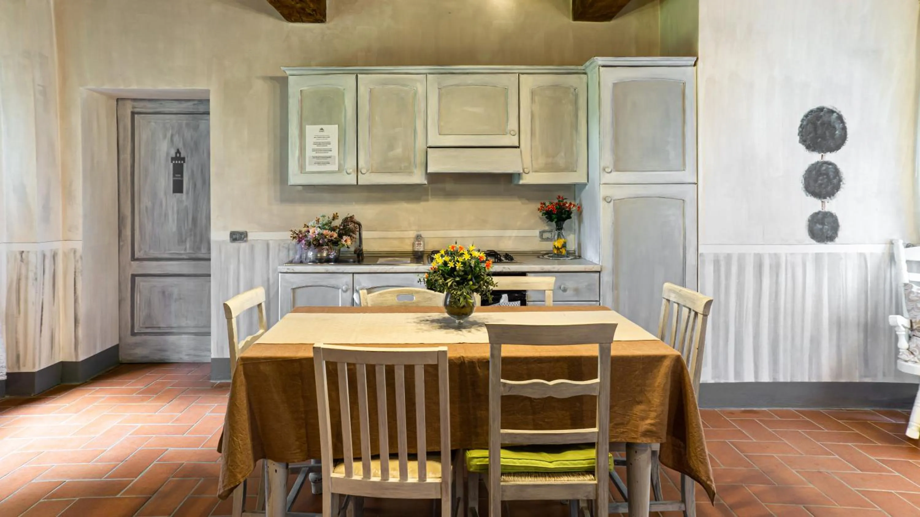 kitchen in Il Castagnolo Country B&B