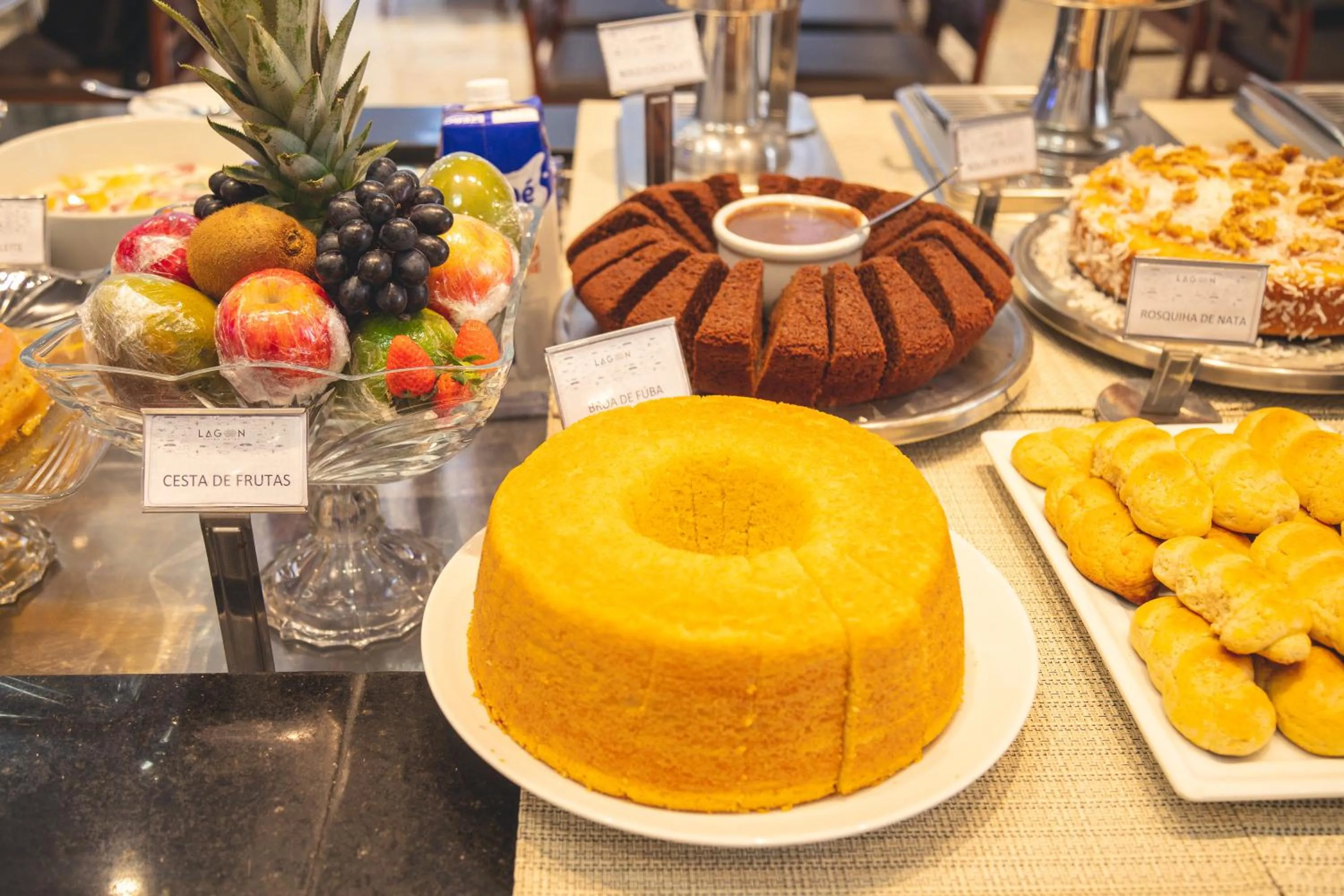 Buffet breakfast in Lagoon Prime Hotel