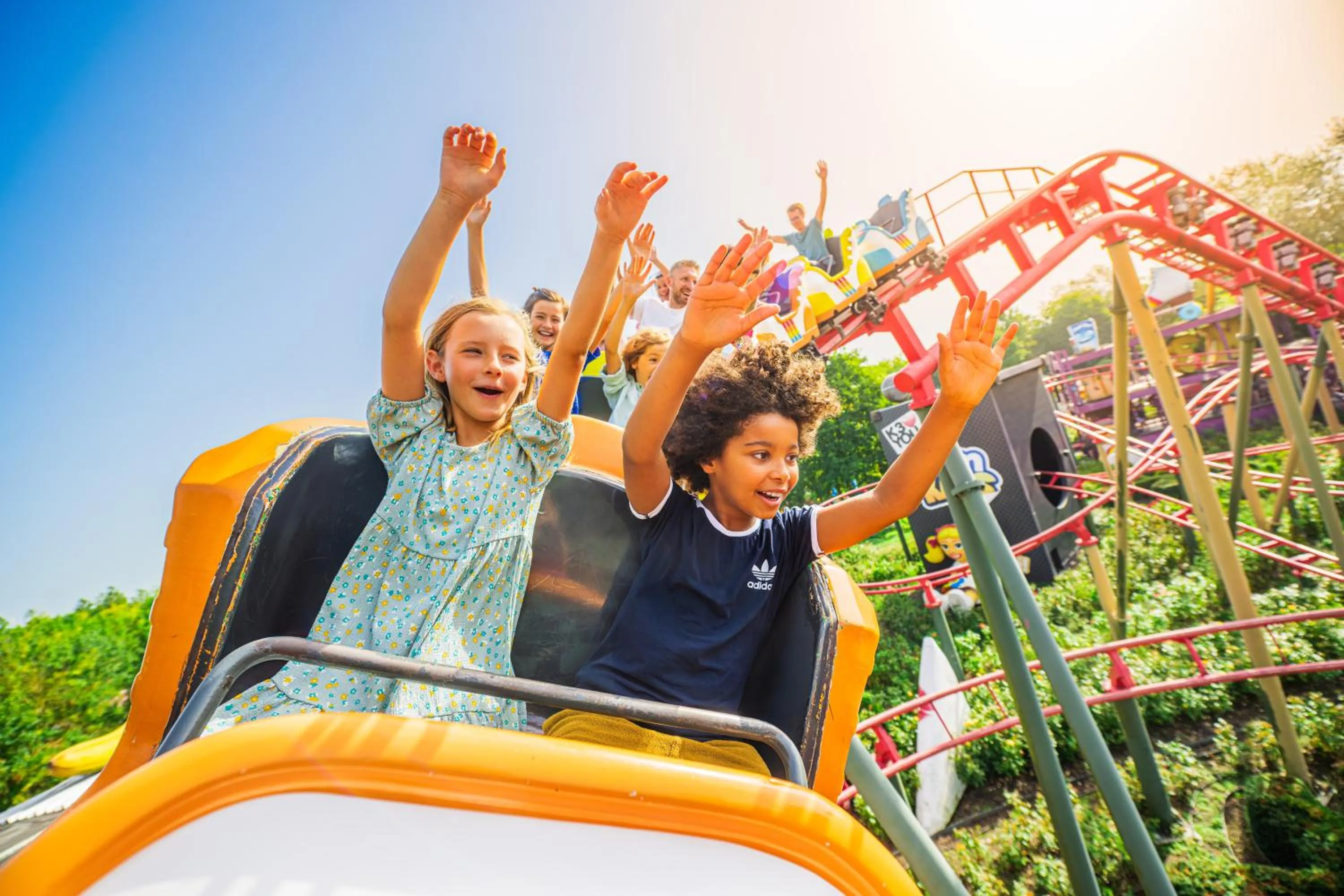 People in Plopsaland Theater Hotel