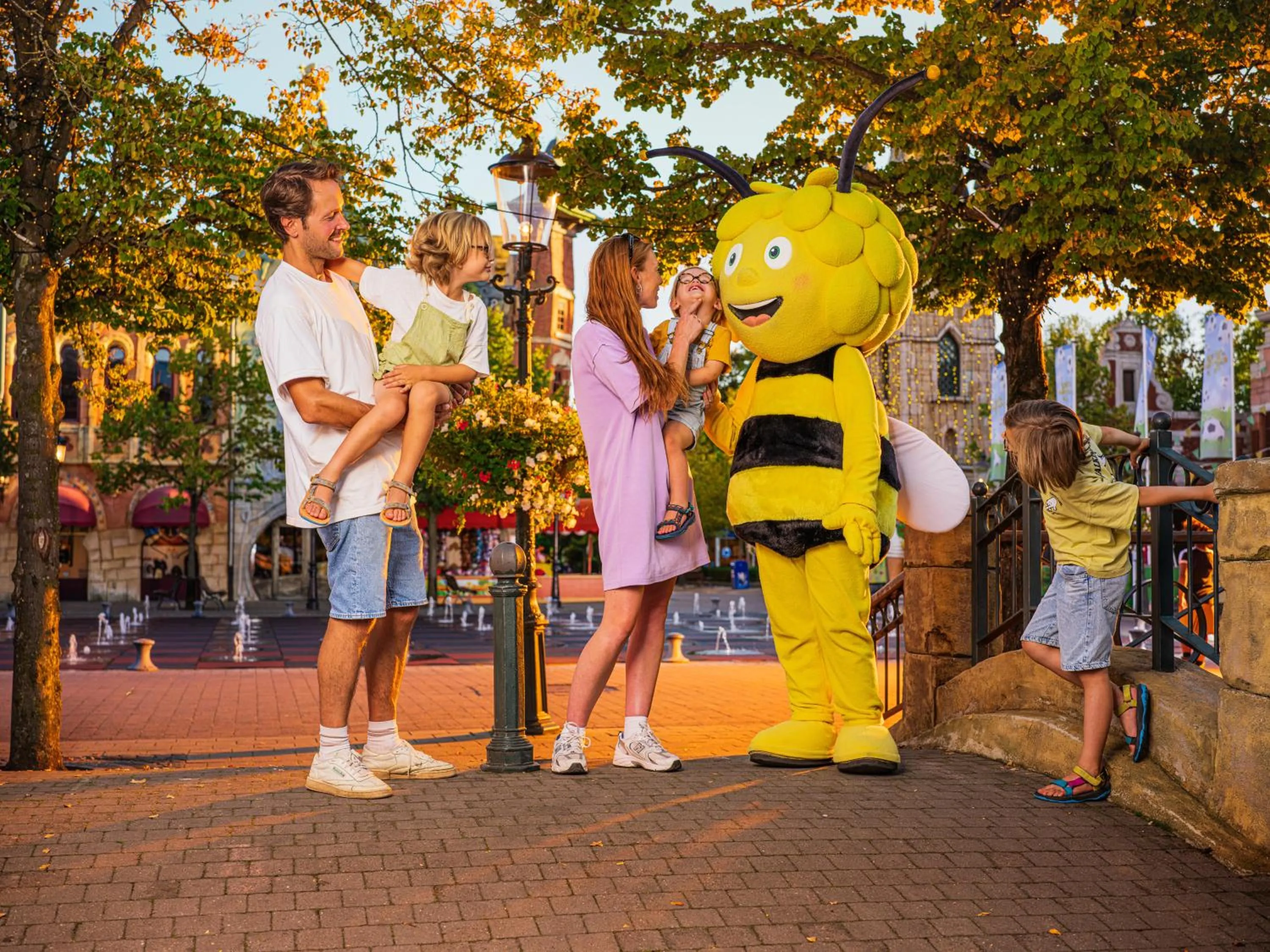 People in Plopsaland Theater Hotel