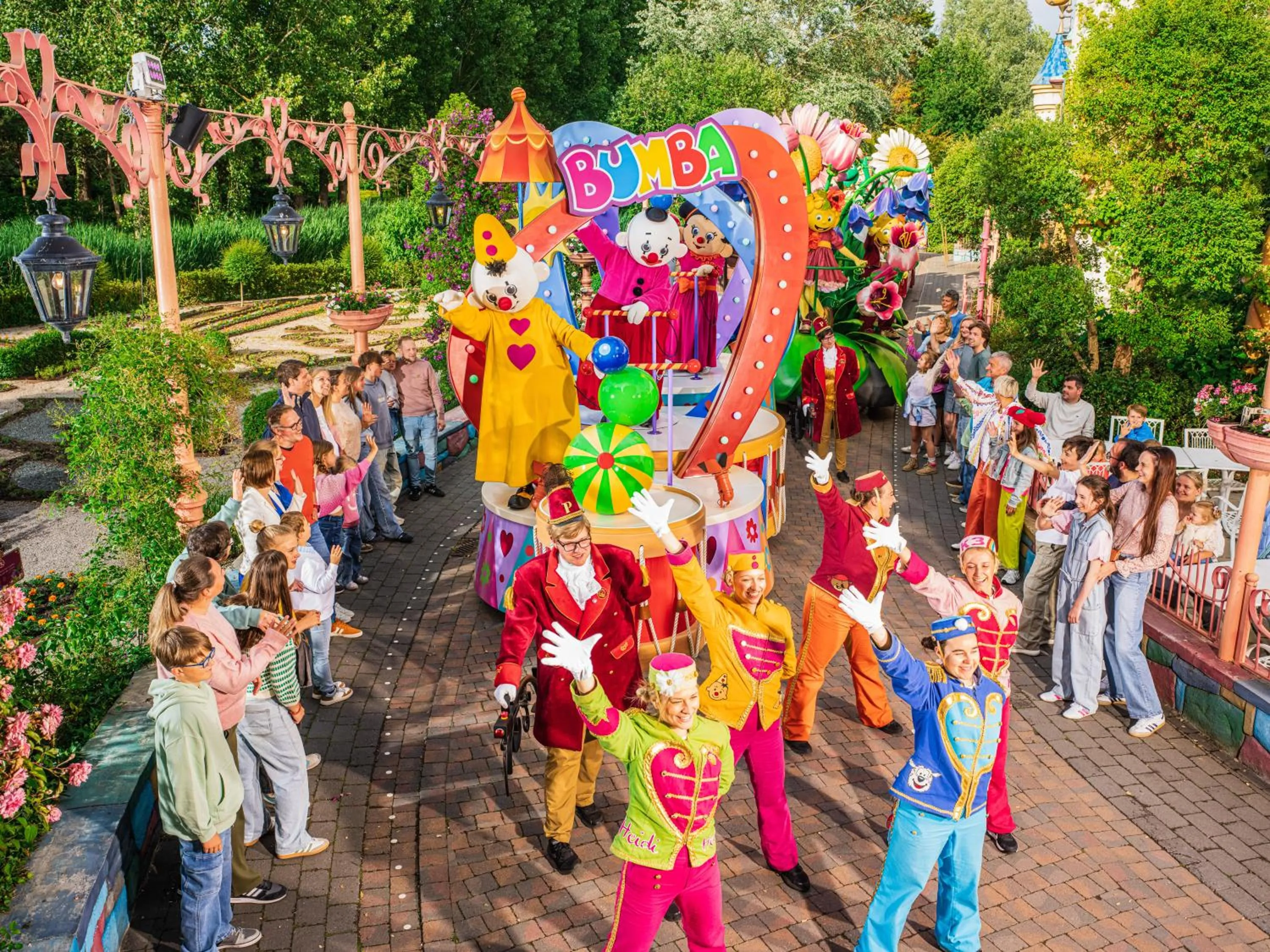 People in Plopsaland Theater Hotel