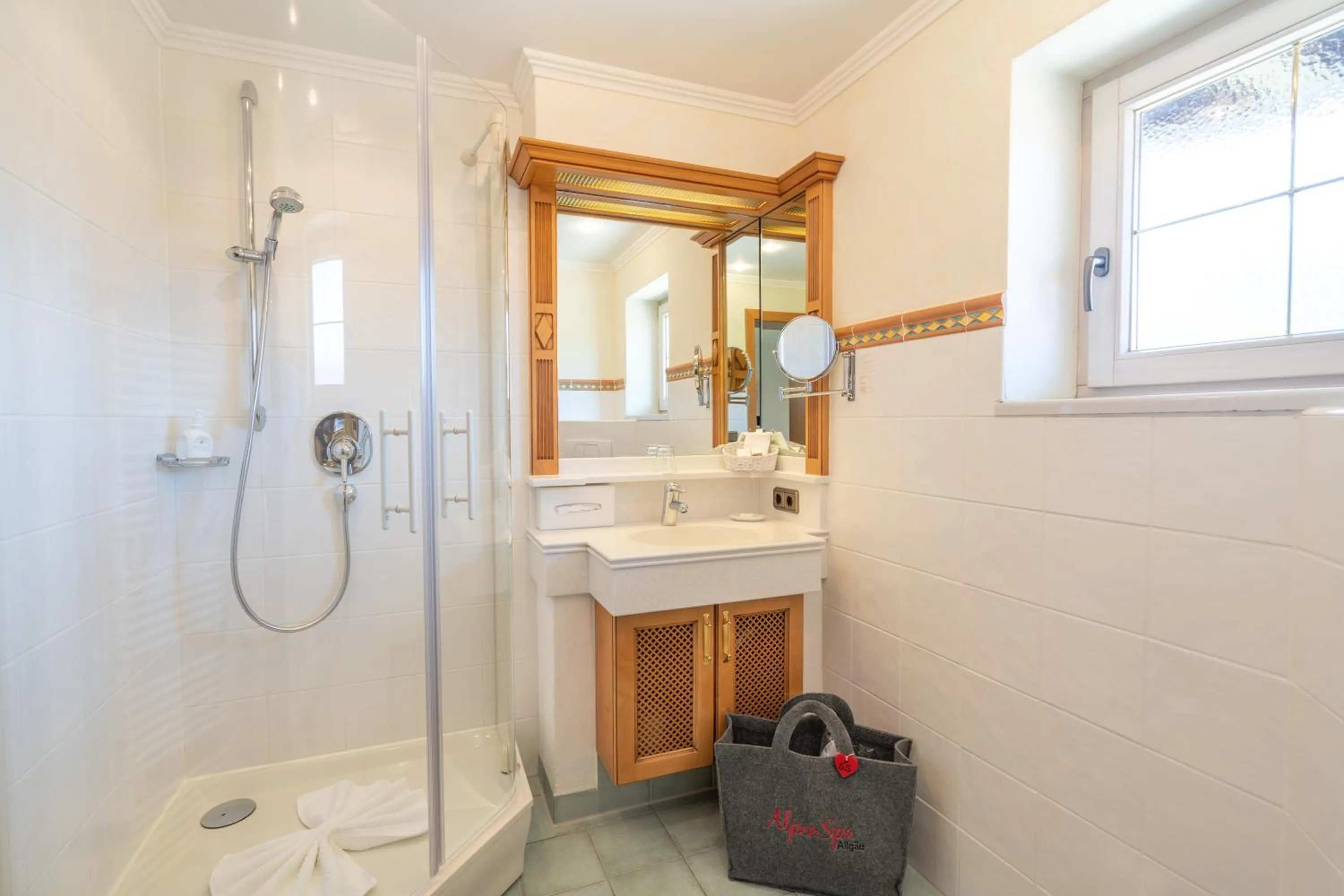 Bathroom in Wohlfühlhotel Berwanger Hof