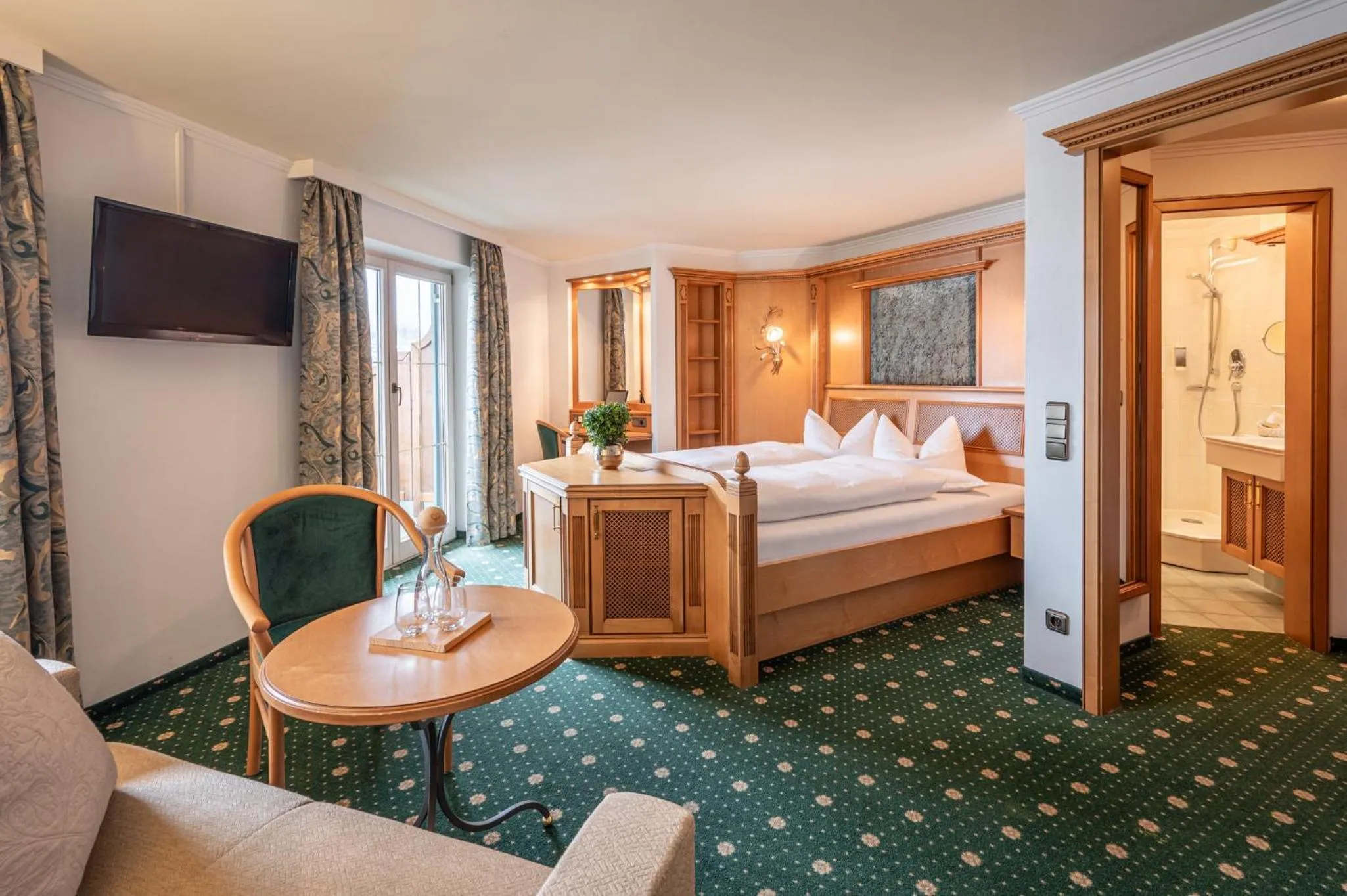 Photo of the whole room, Bed in Wohlfühlhotel Berwanger Hof