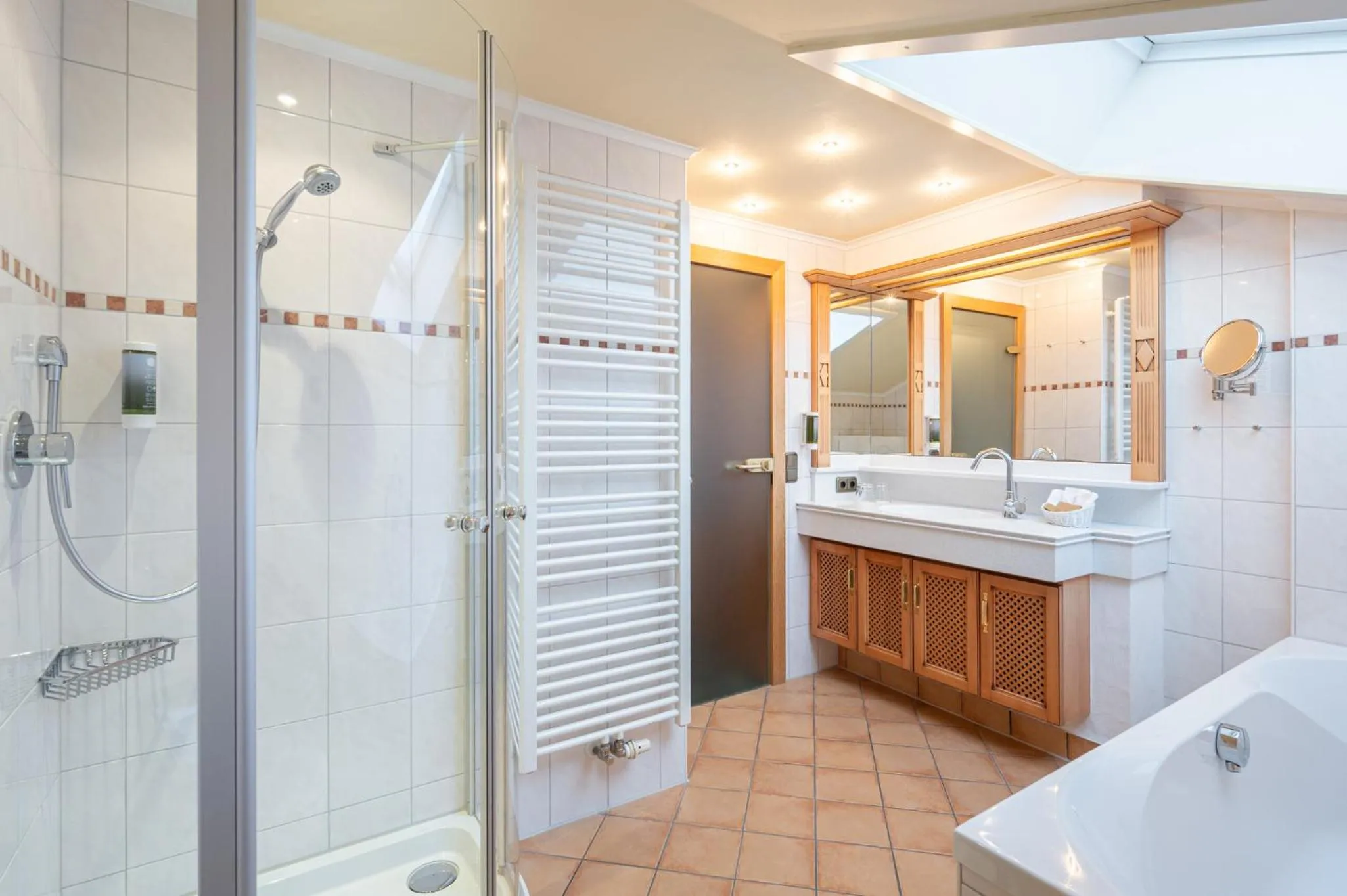 Shower in Wohlfühlhotel Berwanger Hof