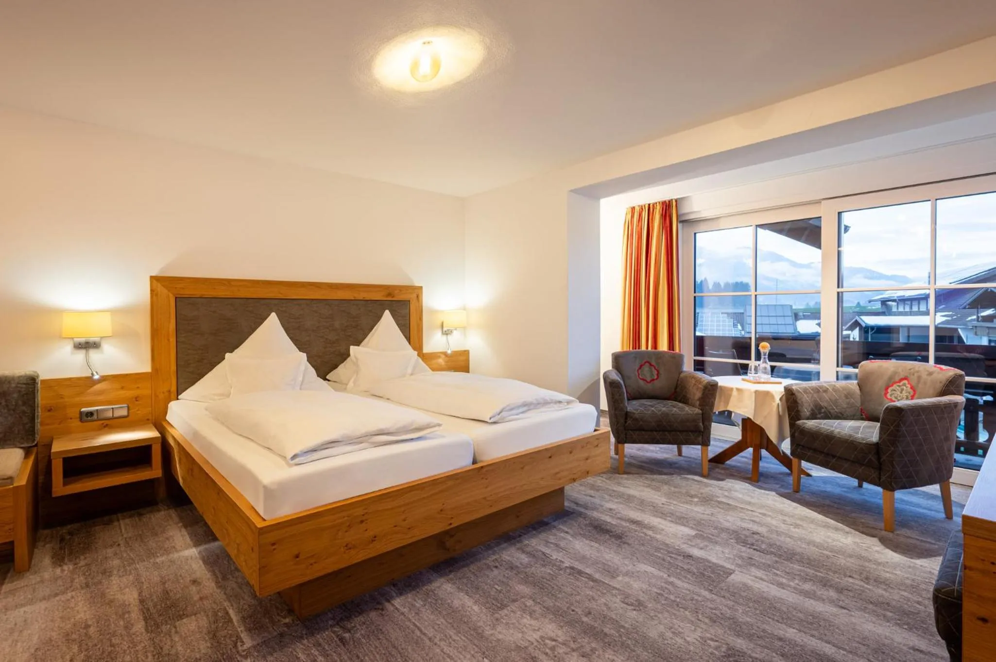 Photo of the whole room, Bed in Wohlfühlhotel Berwanger Hof