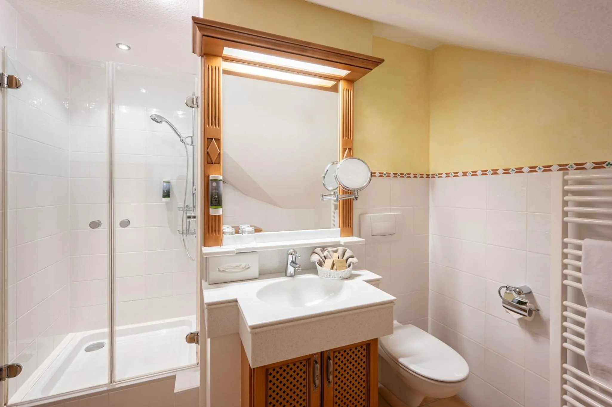 Bathroom in Wohlfühlhotel Berwanger Hof