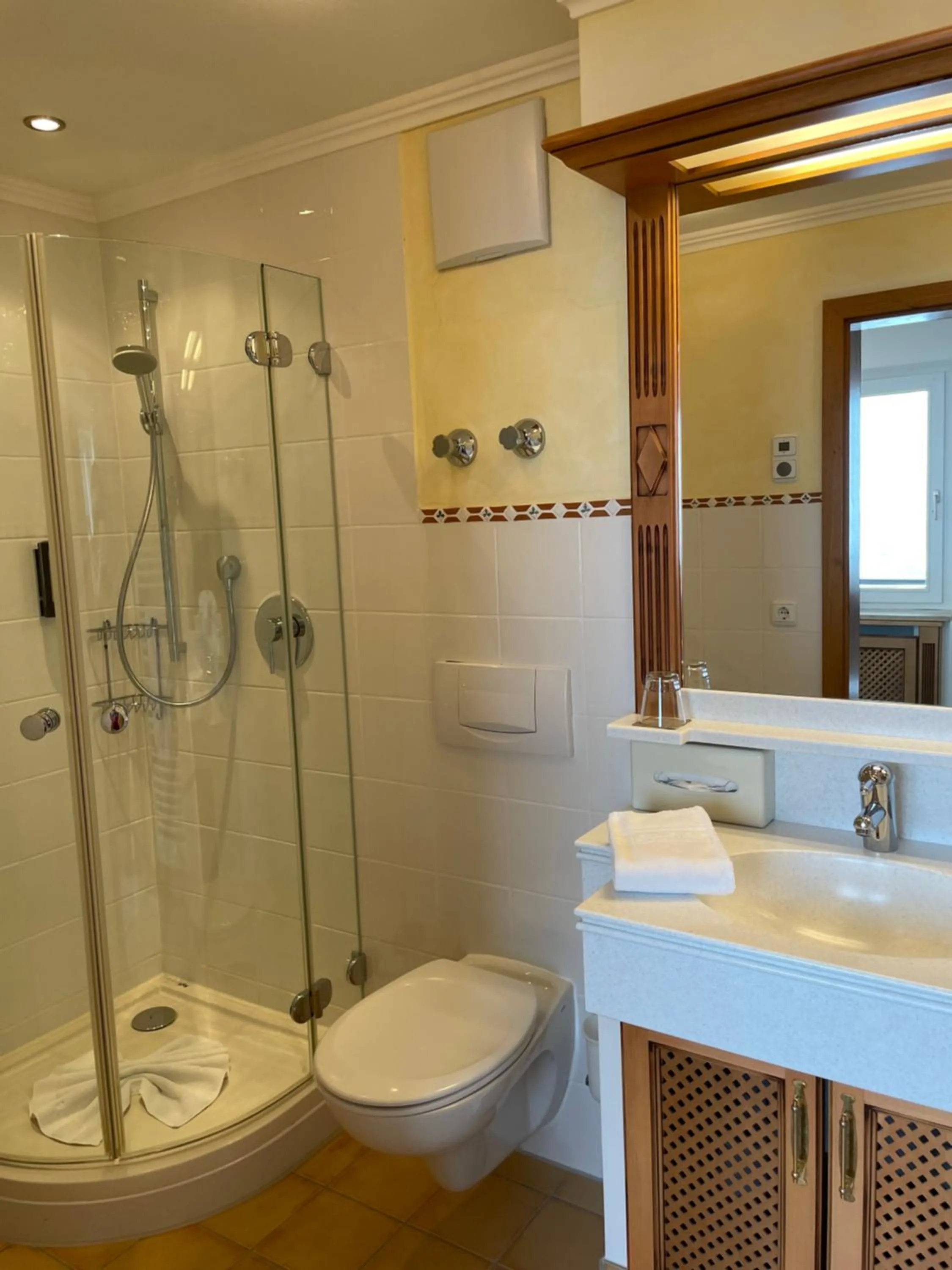 Bathroom in Wohlfühlhotel Berwanger Hof