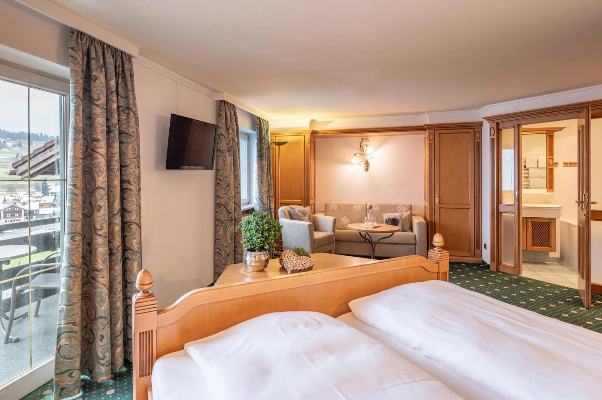 Photo of the whole room, Bed in Wohlfühlhotel Berwanger Hof