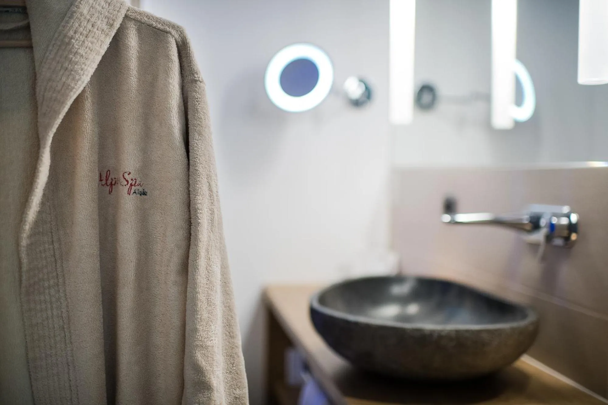 Bathroom in Wohlfühlhotel Berwanger Hof