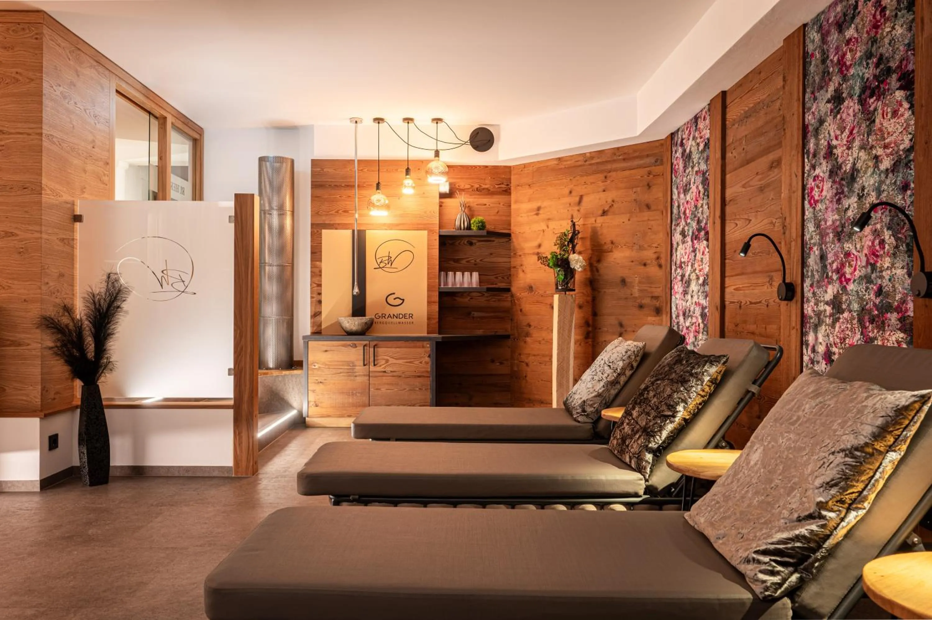 Sauna in Wohlfühlhotel Berwanger Hof