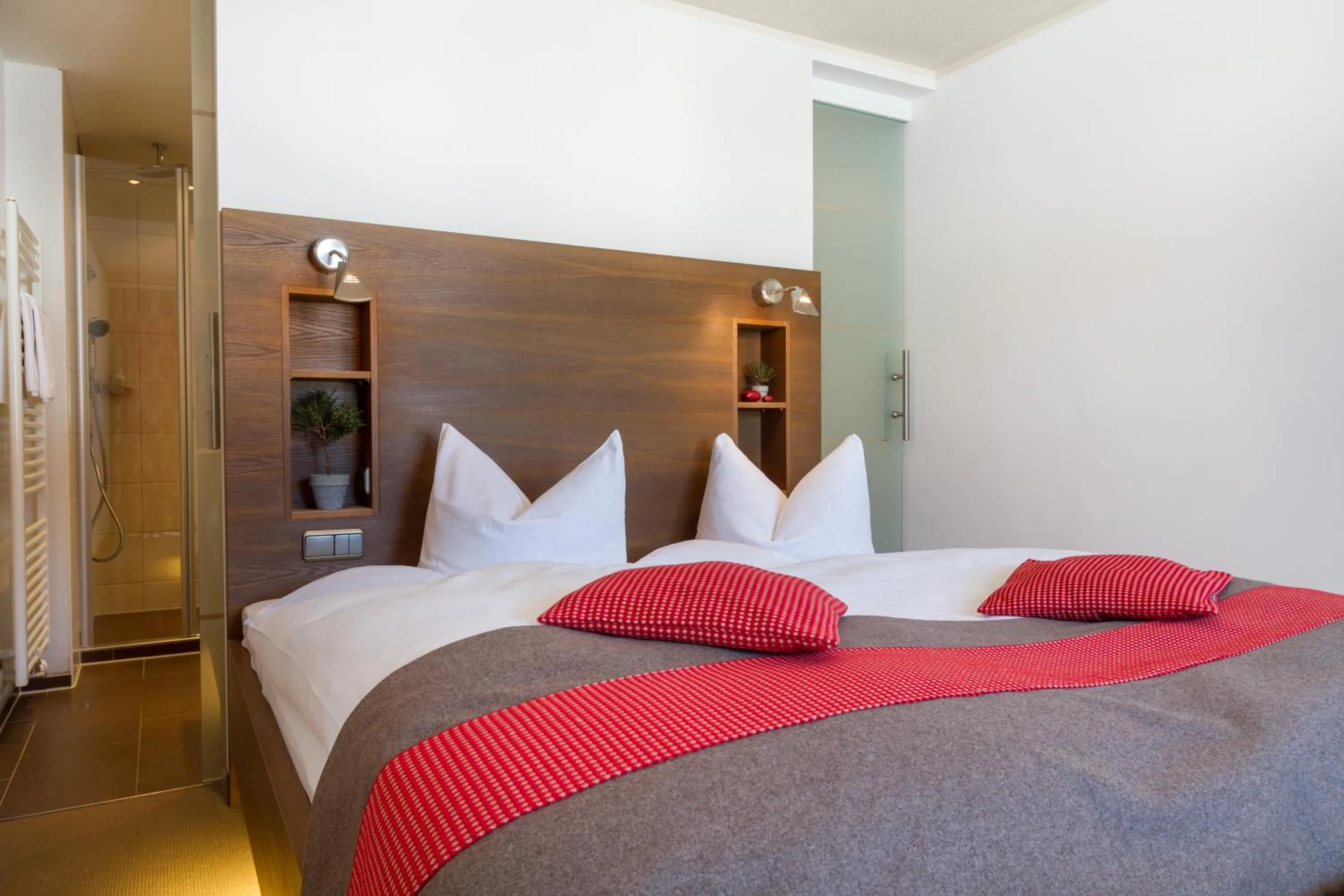 Photo of the whole room, Bed in Wohlfühlhotel Berwanger Hof