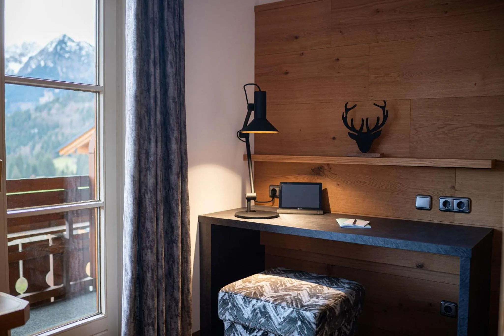 View (from property/room) in Wohlfühlhotel Berwanger Hof