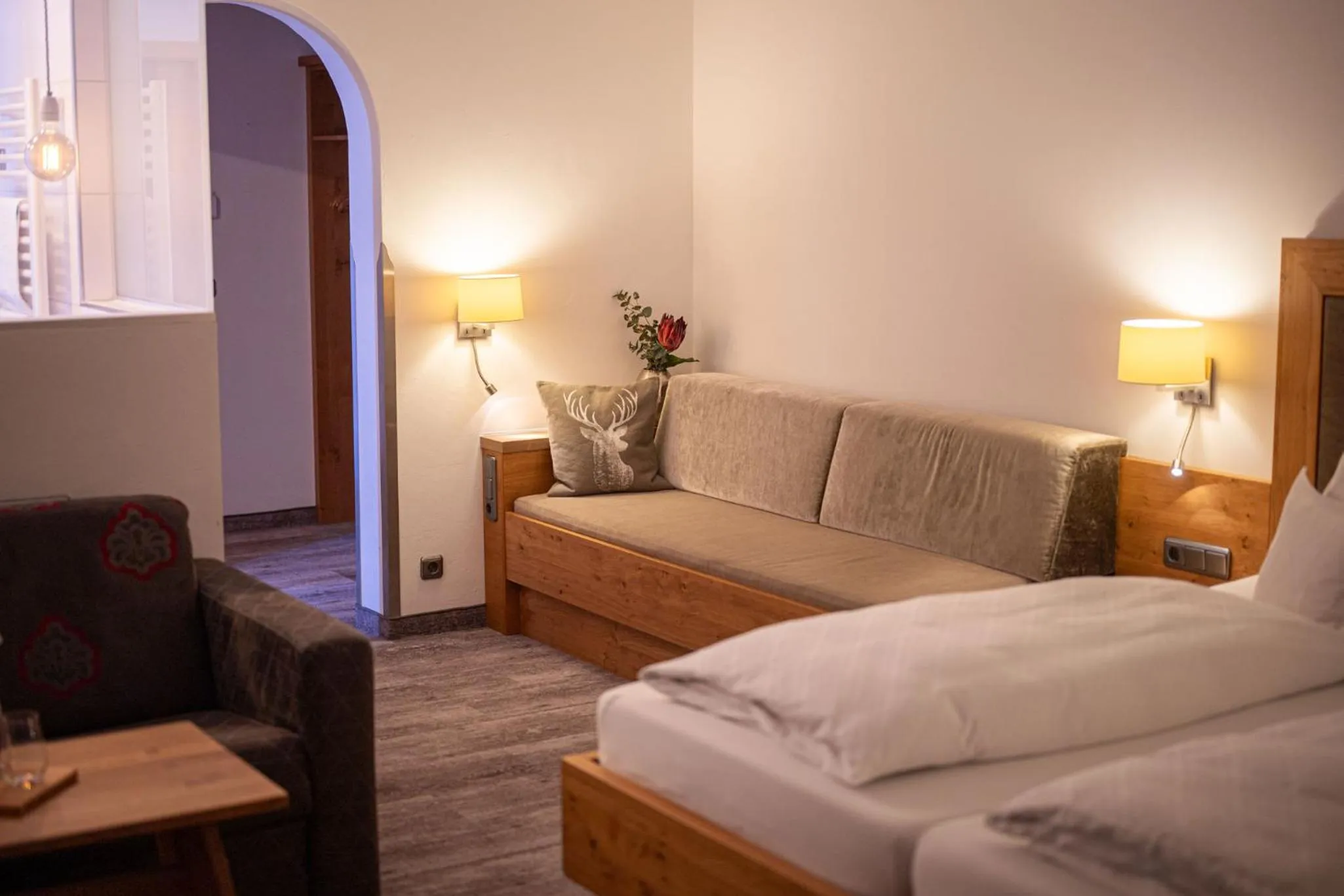 Photo of the whole room, Bed in Wohlfühlhotel Berwanger Hof