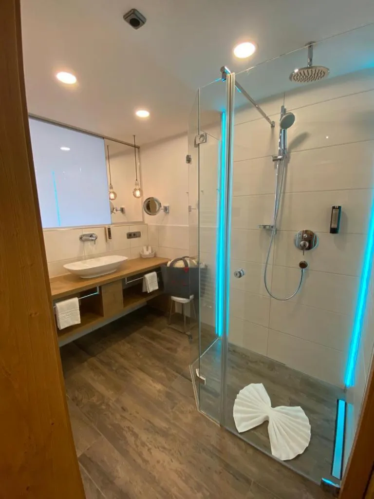 Bathroom in Wohlfühlhotel Berwanger Hof