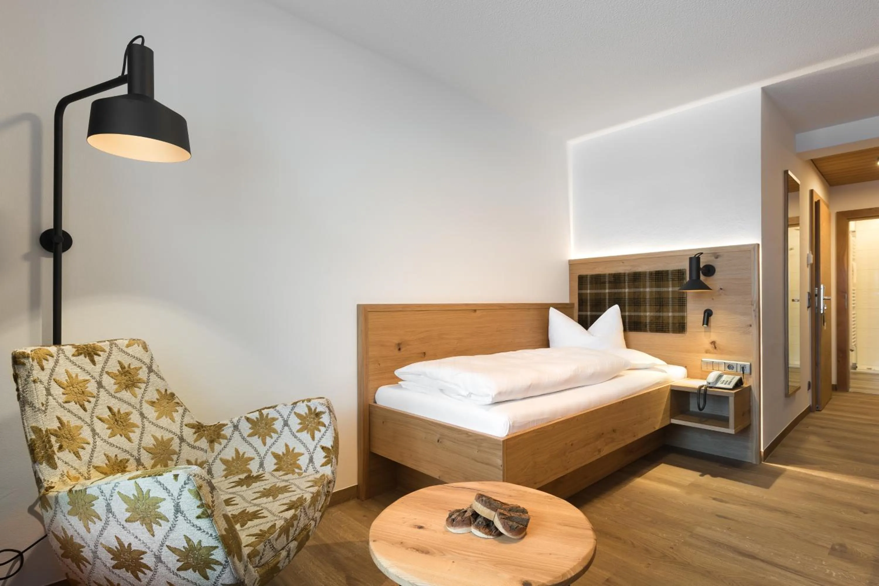 Bedroom, Bed in Wohlfühlhotel Berwanger Hof