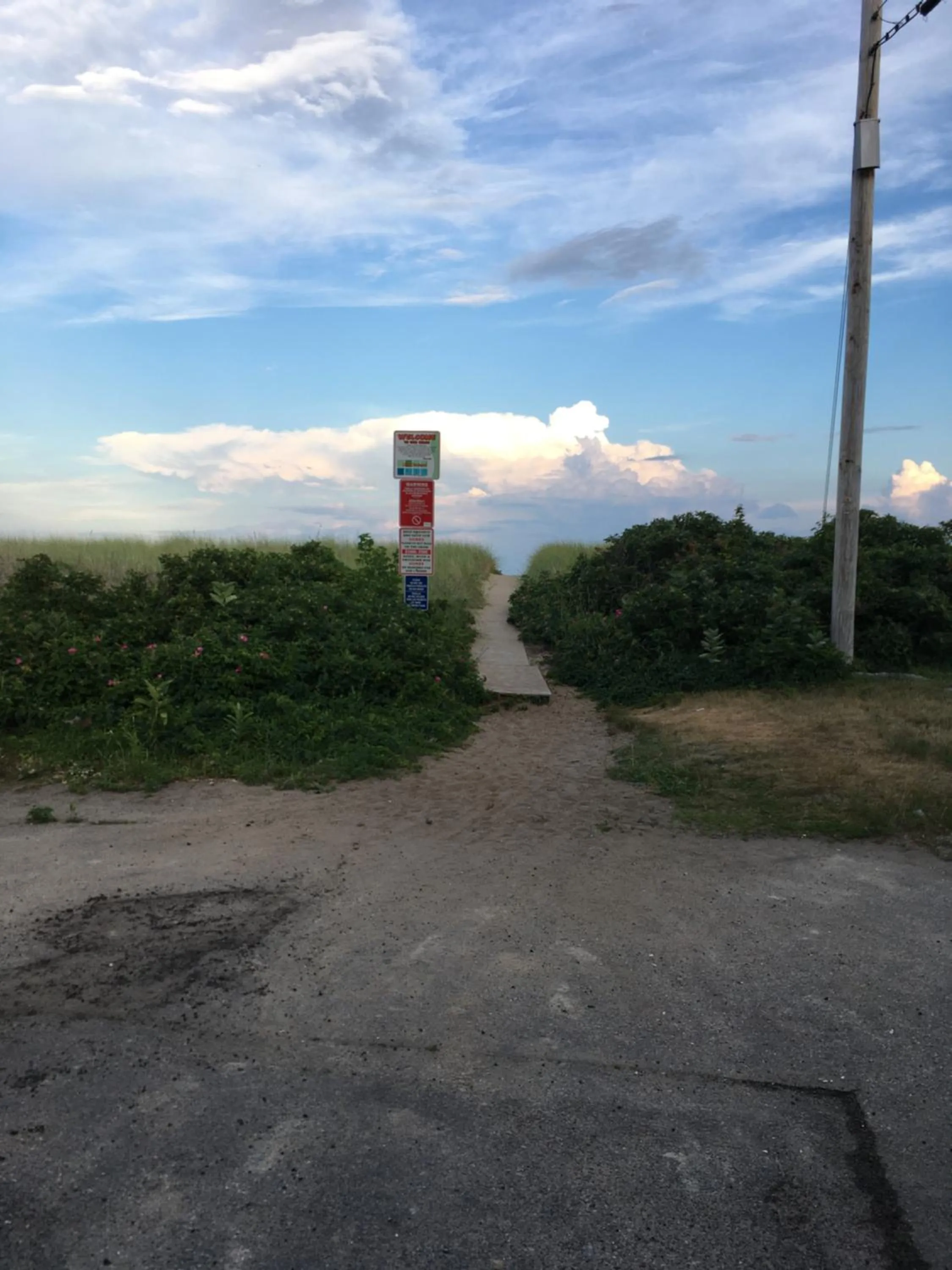 Natural landscape in White Cap Village Unit 6