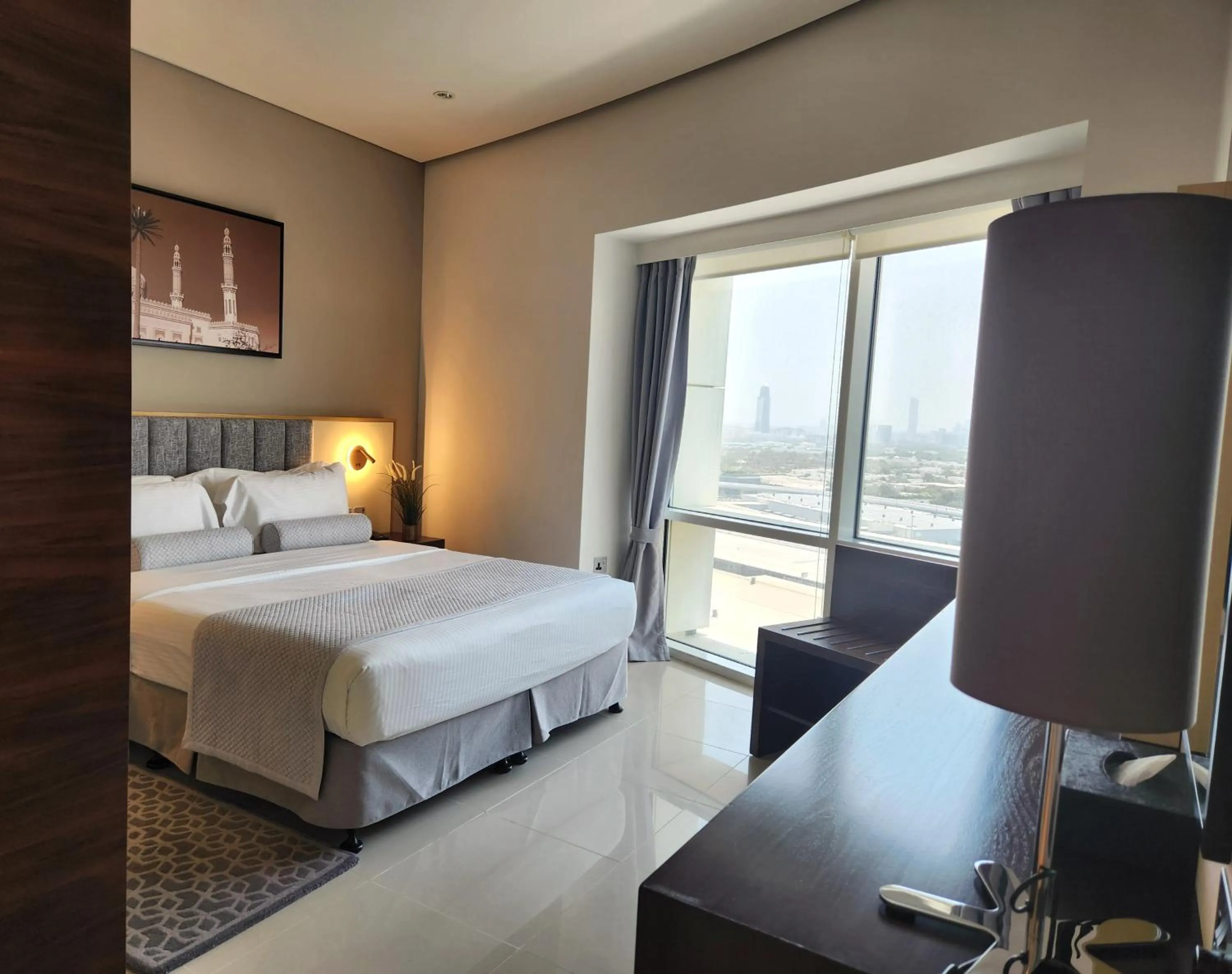 Bed in Ascott Park Place Dubai