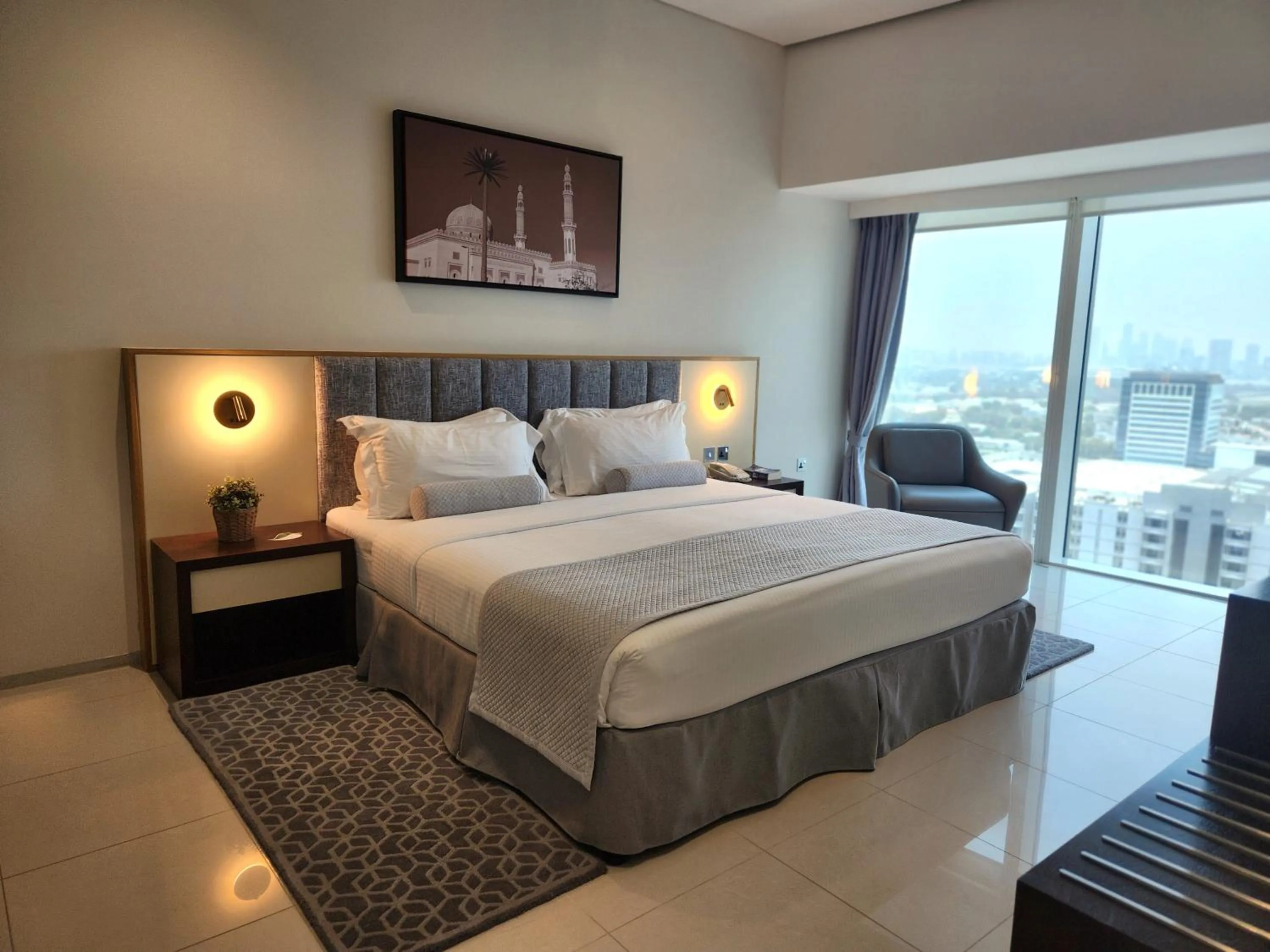 Bed in Ascott Park Place Dubai