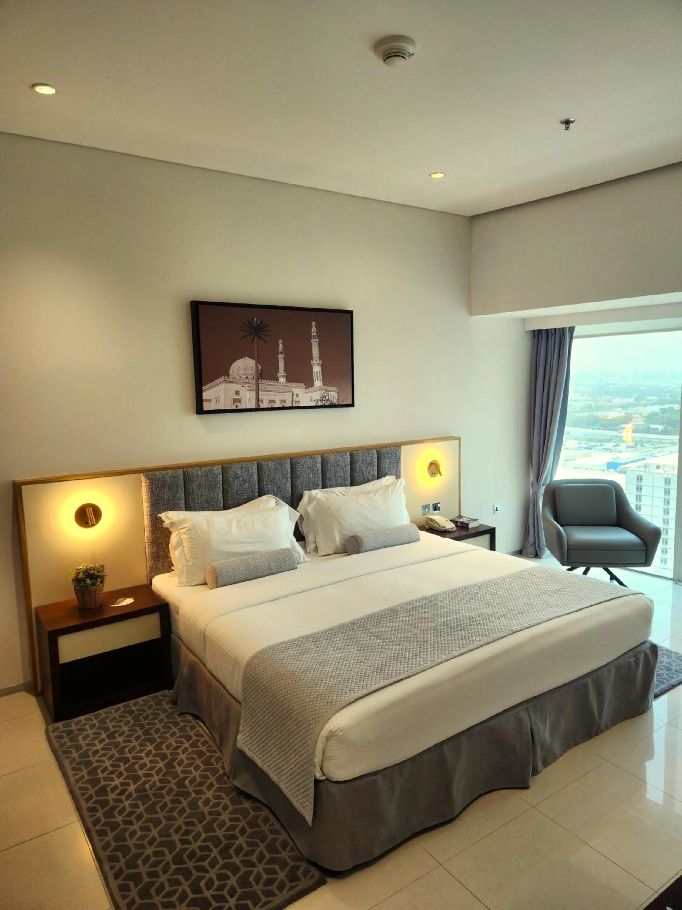 Bed in Ascott Park Place Dubai