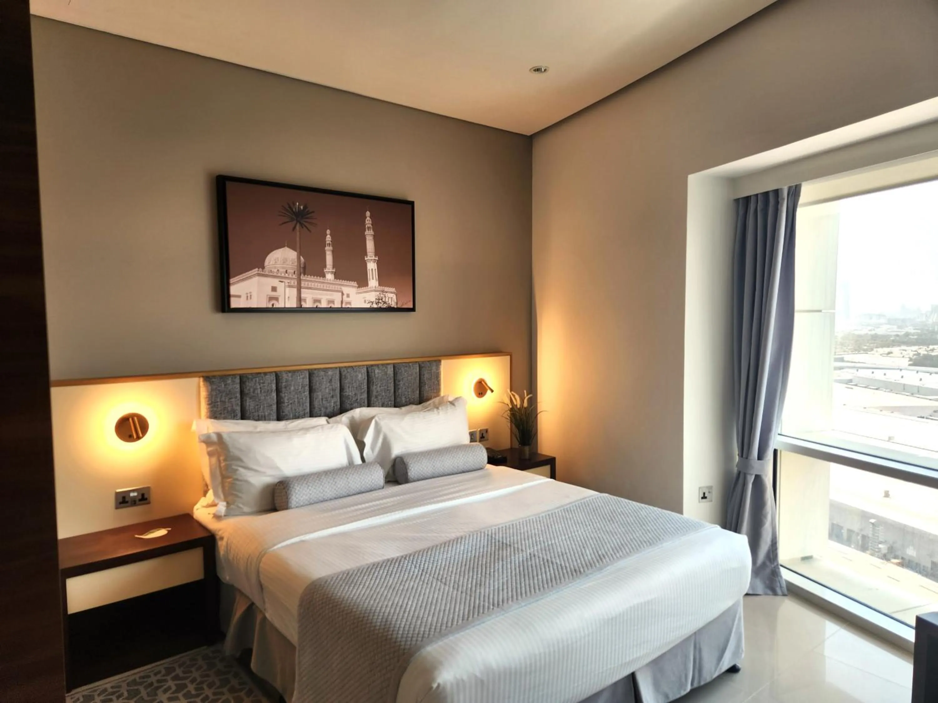 Bed in Ascott Park Place Dubai