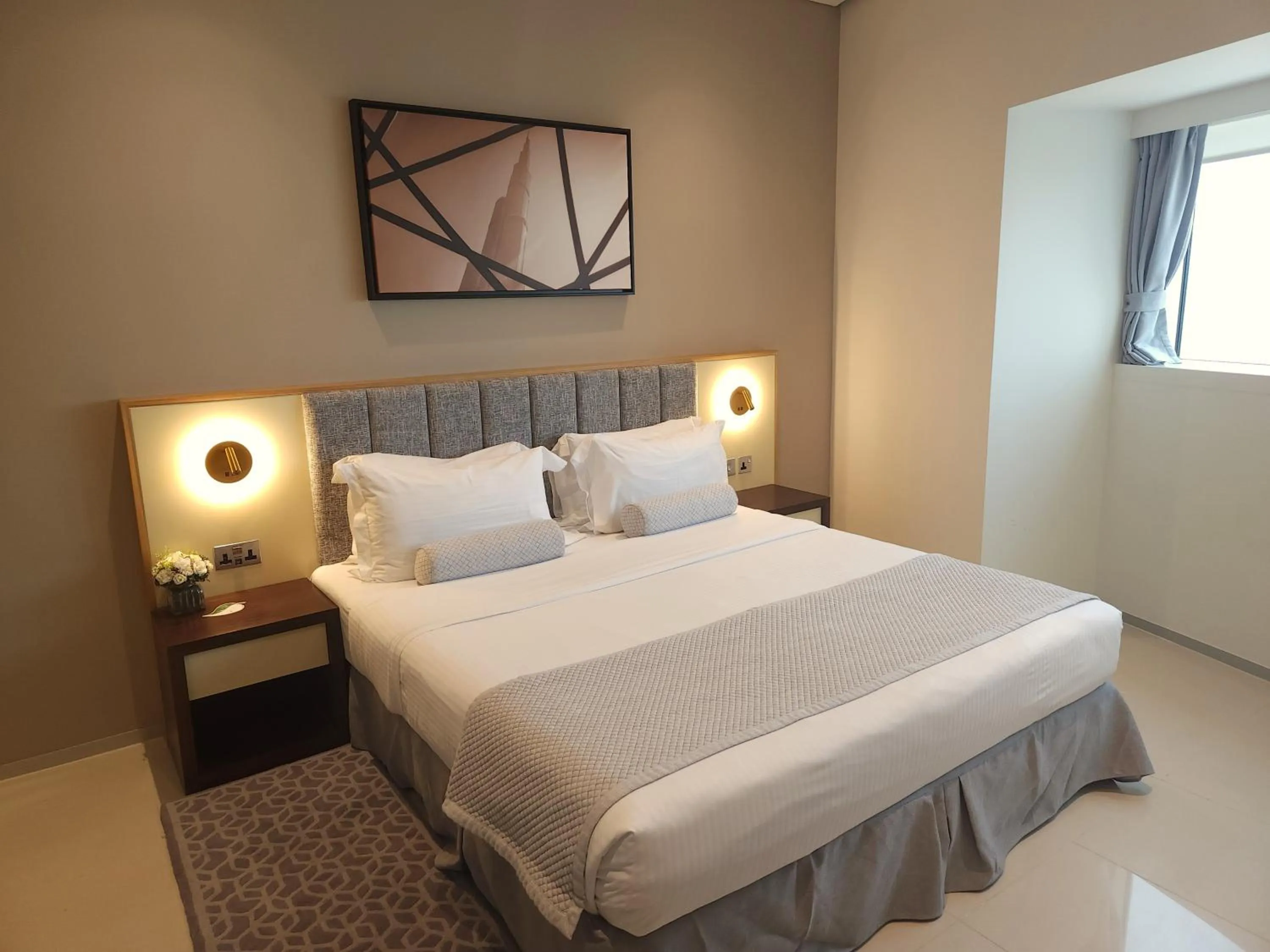 Bed in Ascott Park Place Dubai