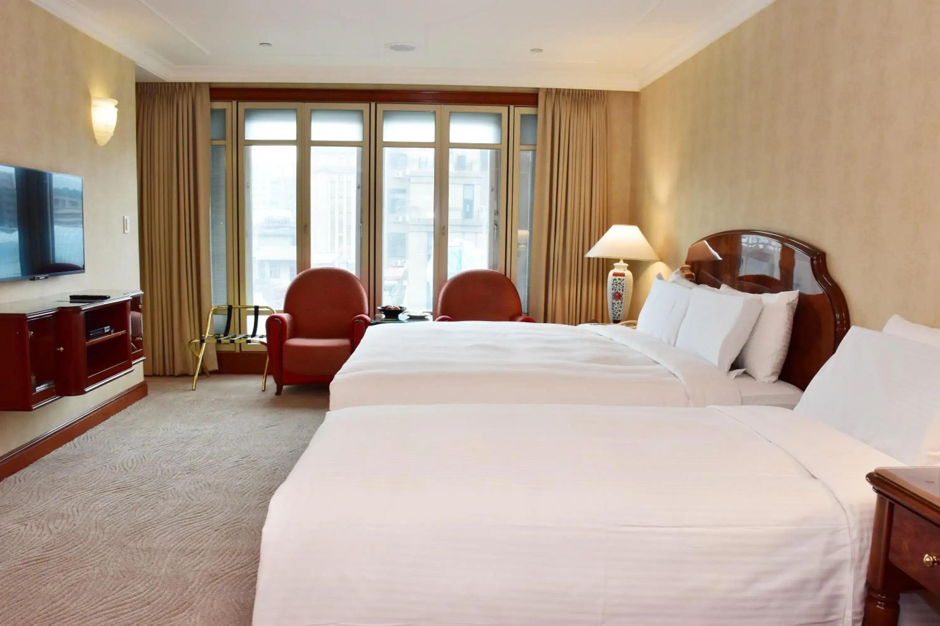 Bedroom, Bed in Evergreen Laurel Hotel Taipei Bedroom, Bed in Evergreen Laurel Hotel Taipei