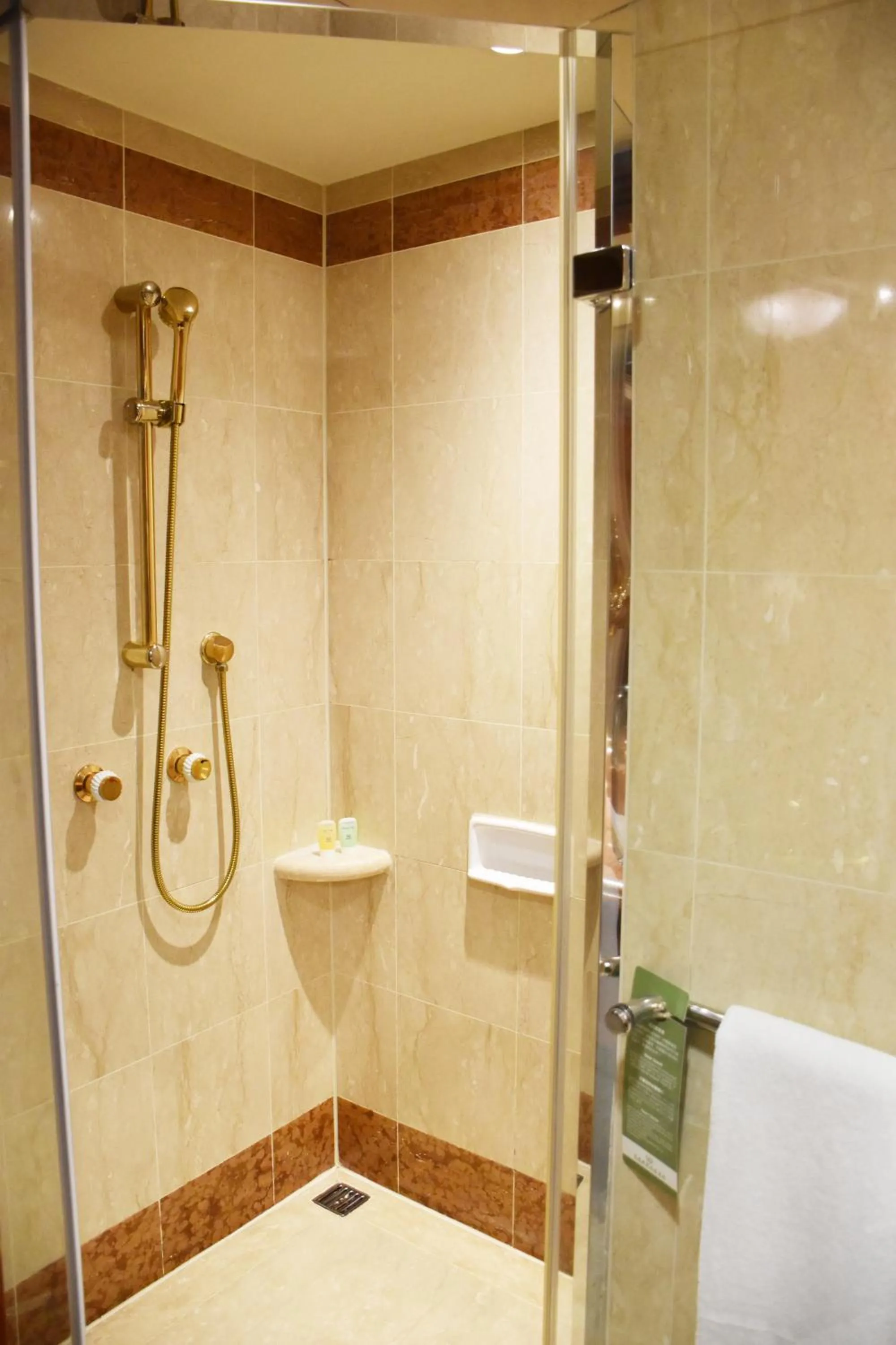 Shower in Evergreen Laurel Hotel Taipei
