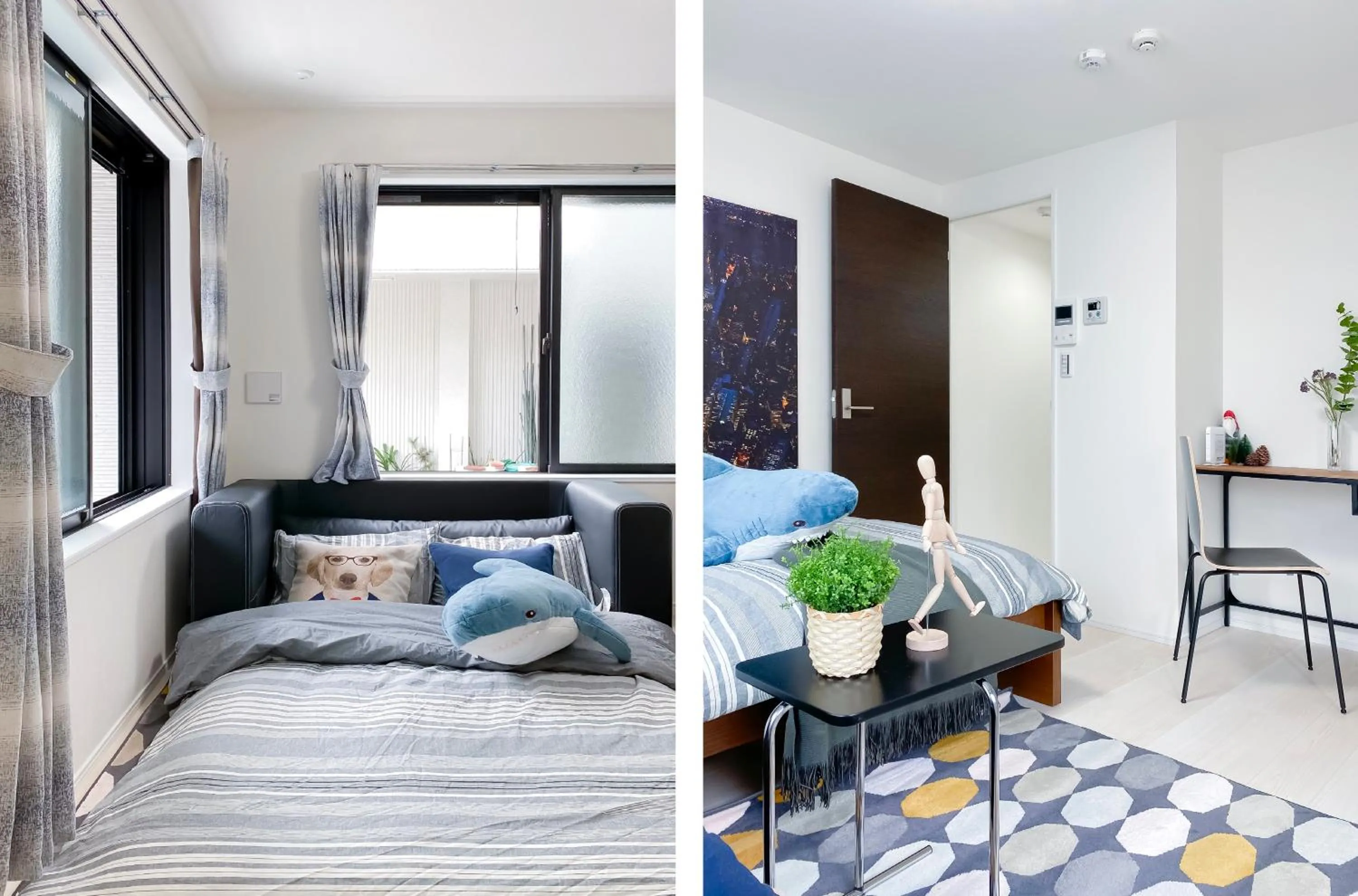 Bed in japan house shinkoiwa