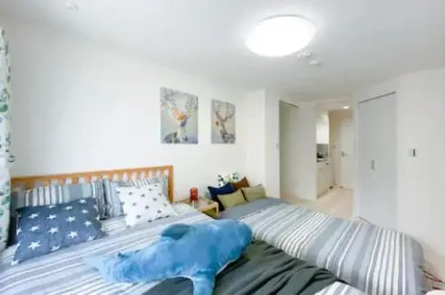 Bed in japan house shinkoiwa