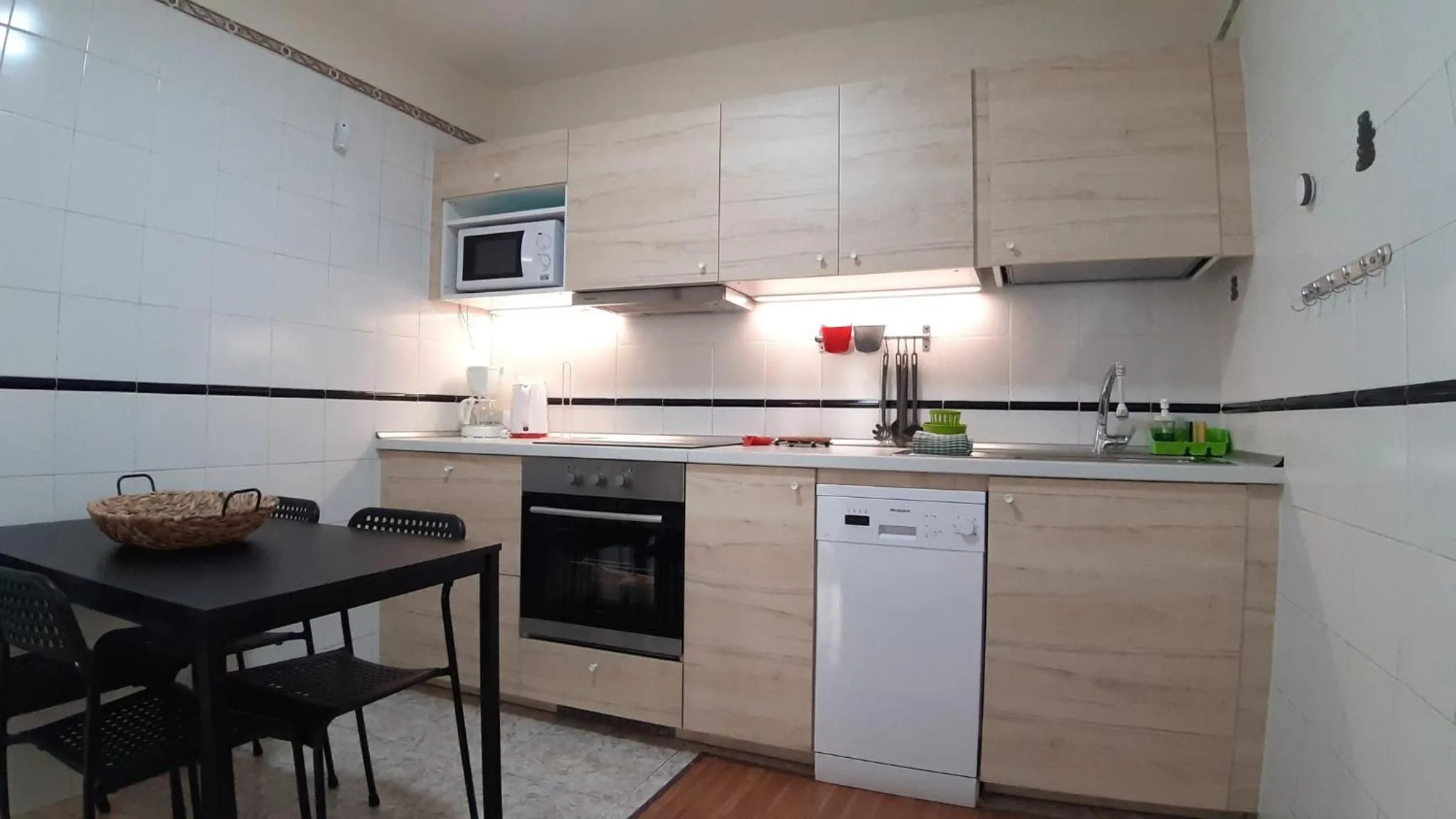 kitchen in Charming 3-Bedroom Apartment in Corralejo, Lanzarote