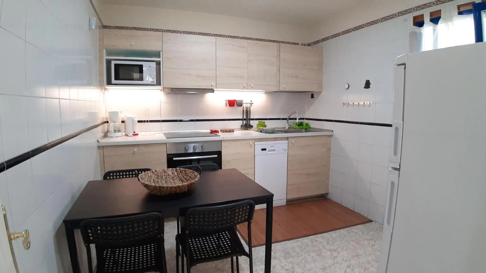kitchen in Charming 3-Bedroom Apartment in Corralejo, Lanzarote
