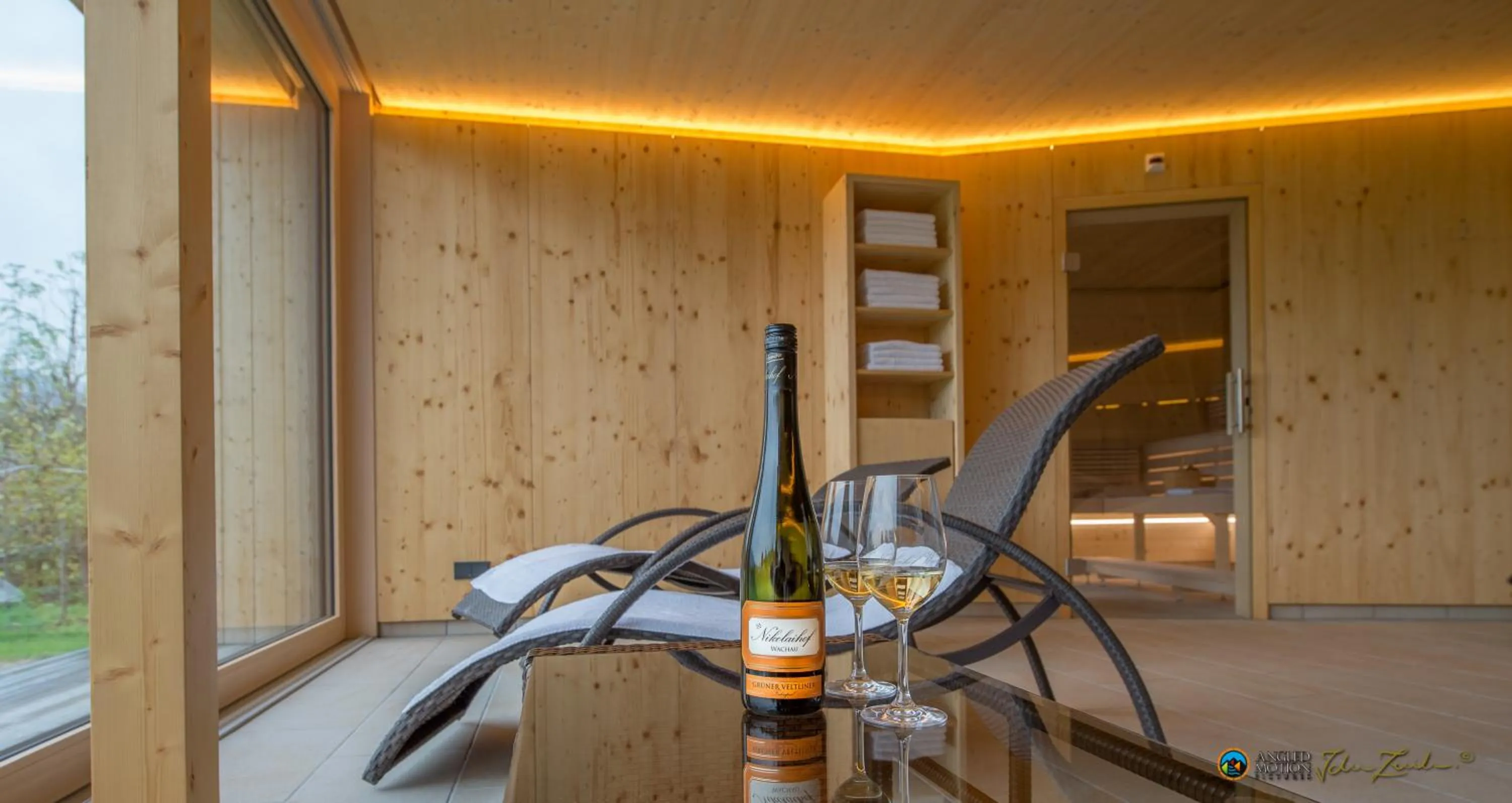 Spa and wellness centre/facilities in ad vineas Gästehaus Nikolaihof-Hotel Garni