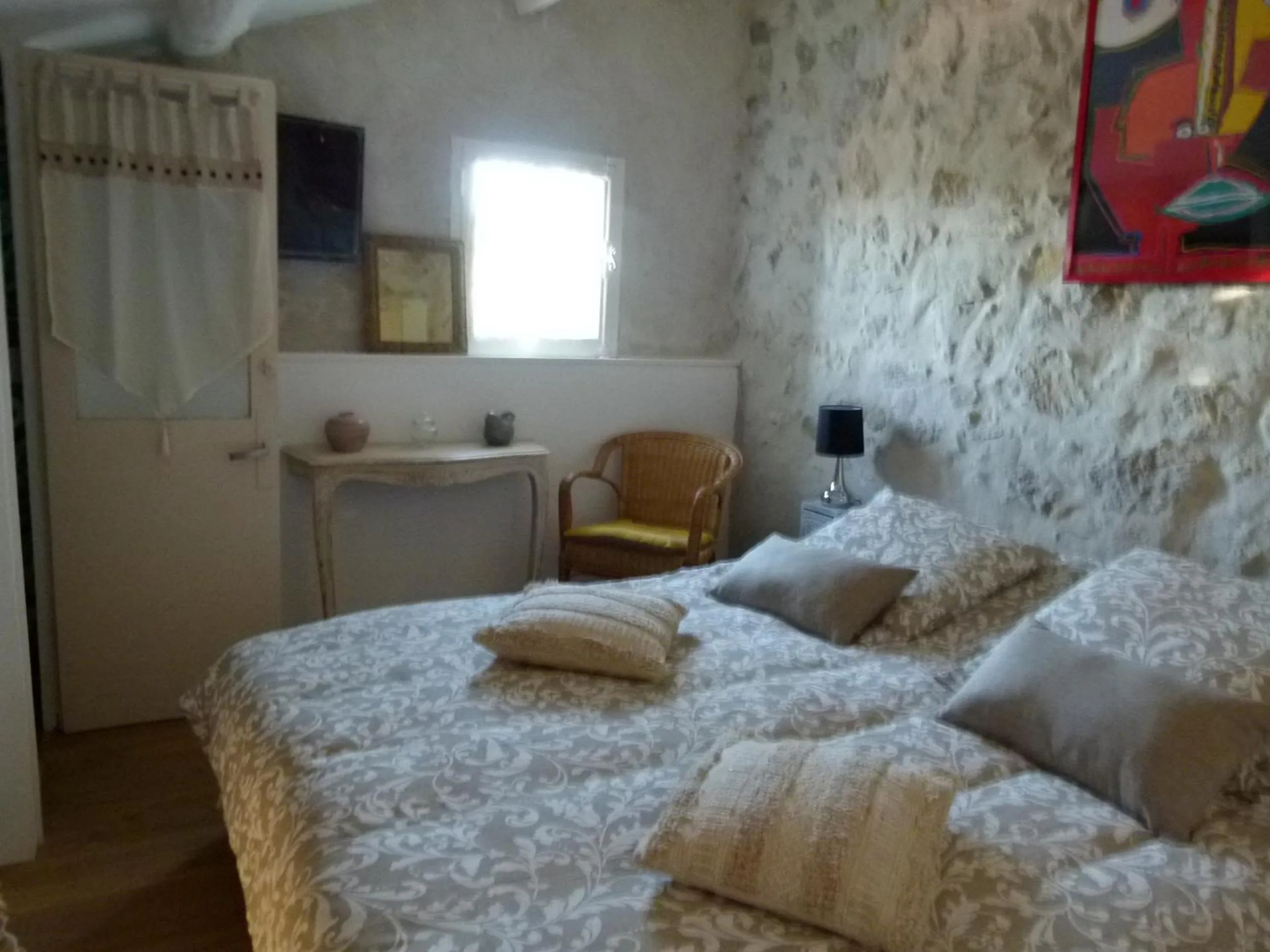 Bed in chambre campagnarde