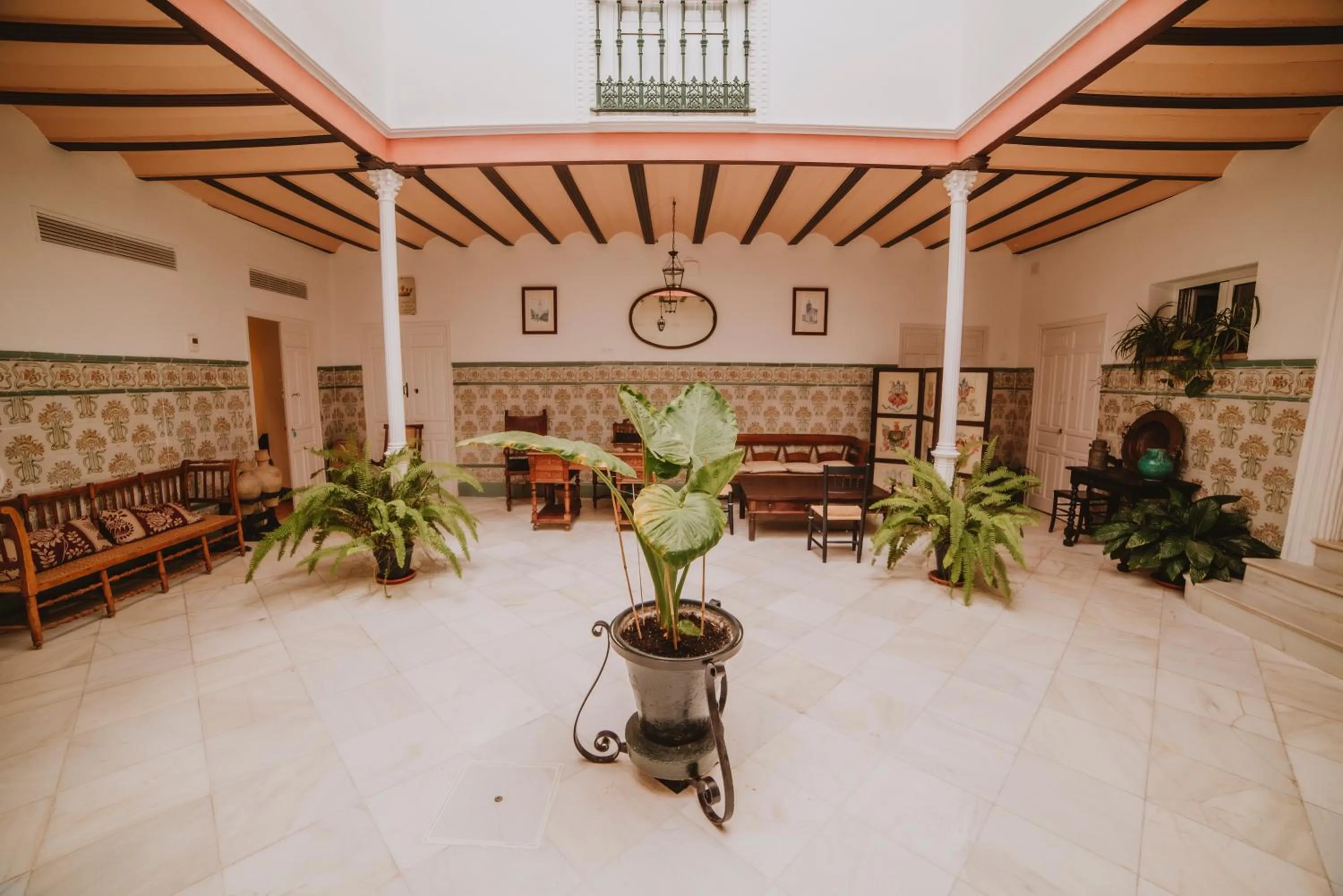 Patio in Posada La Casa Del Pintor