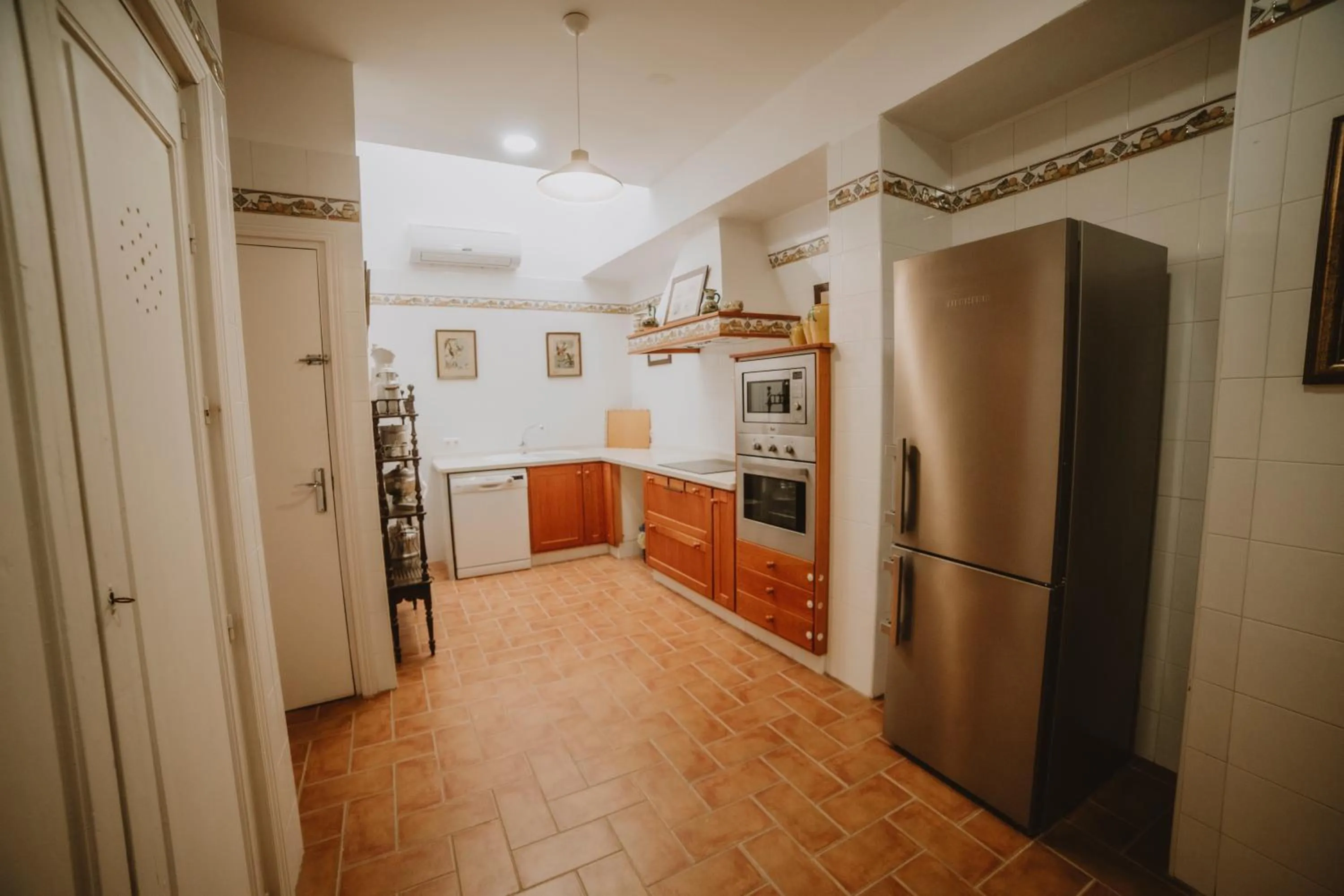 Communal kitchen in Posada La Casa Del Pintor