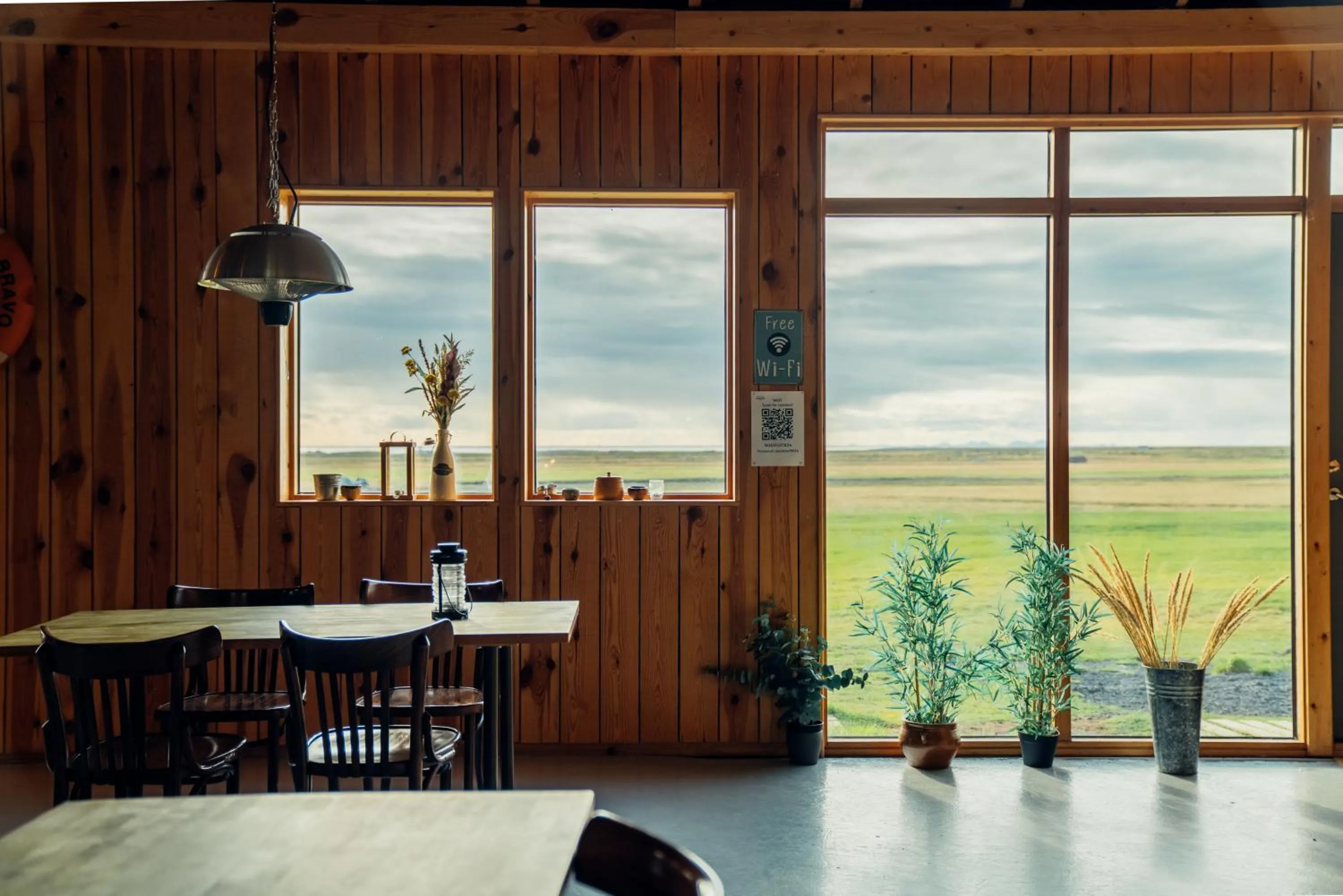 Living room in Farmhouse Lodge