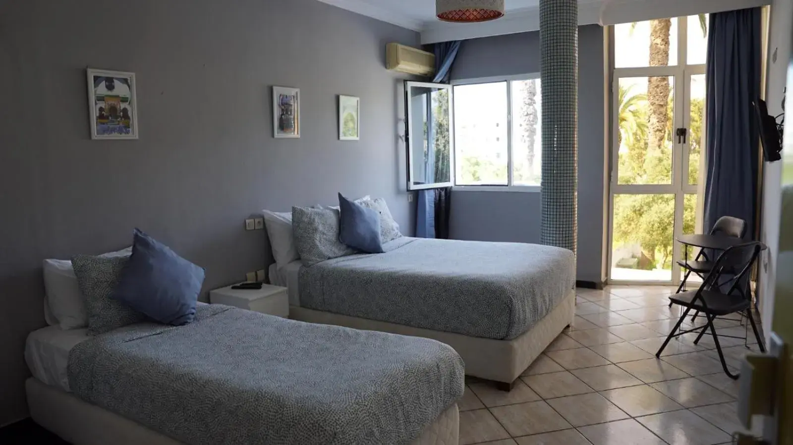 Triple Room with City View in hotel azayla Triple Room with City View in hotel azayla