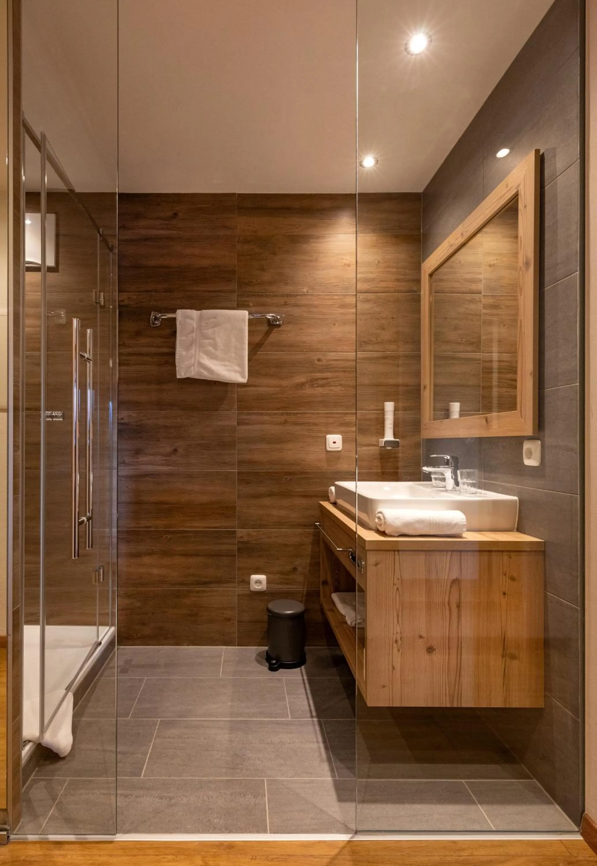 Bathroom in Das Grünholz Aparthotel