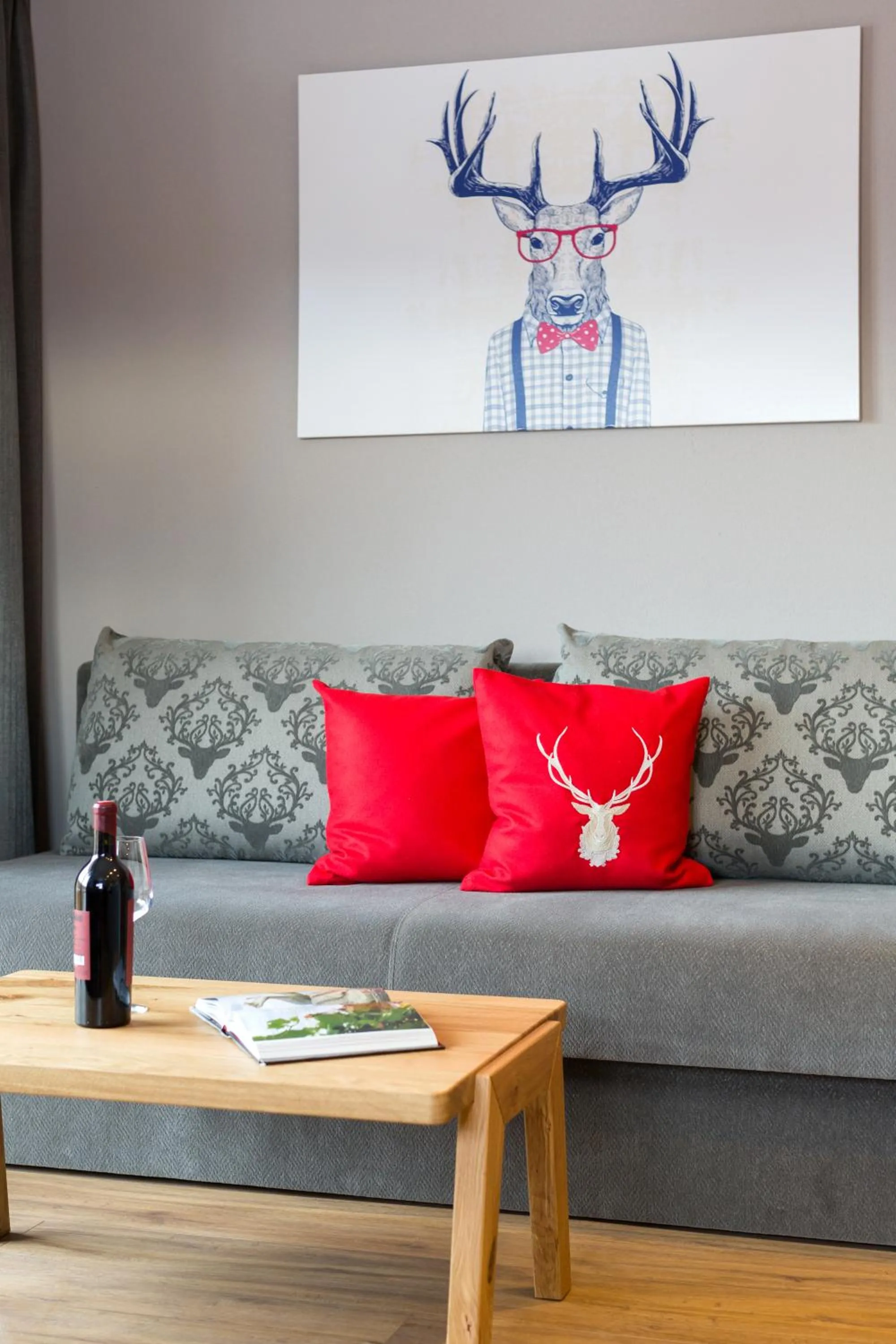 Living room in Das Grünholz Aparthotel