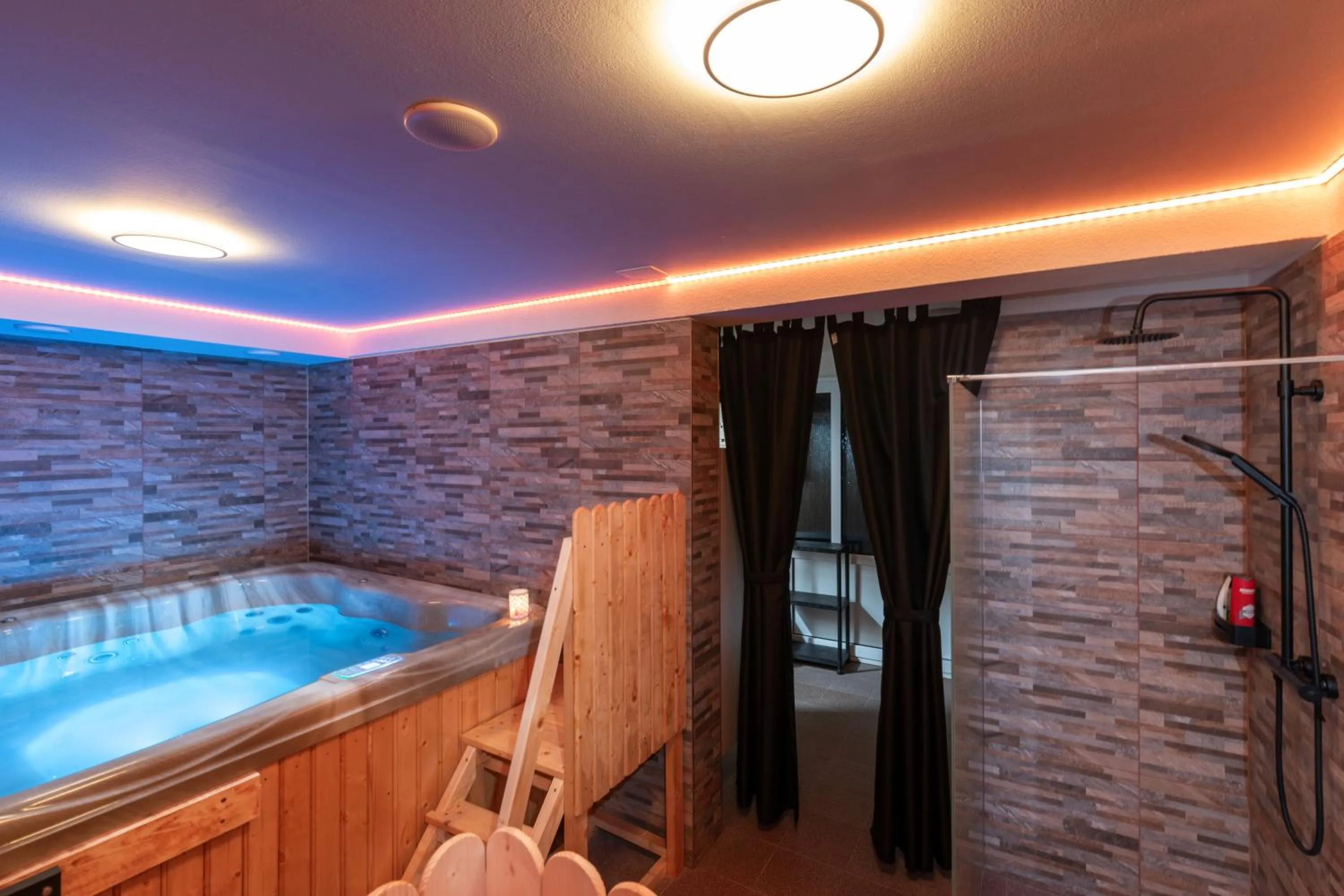 Hot Tub in Rezidencia Podhájska