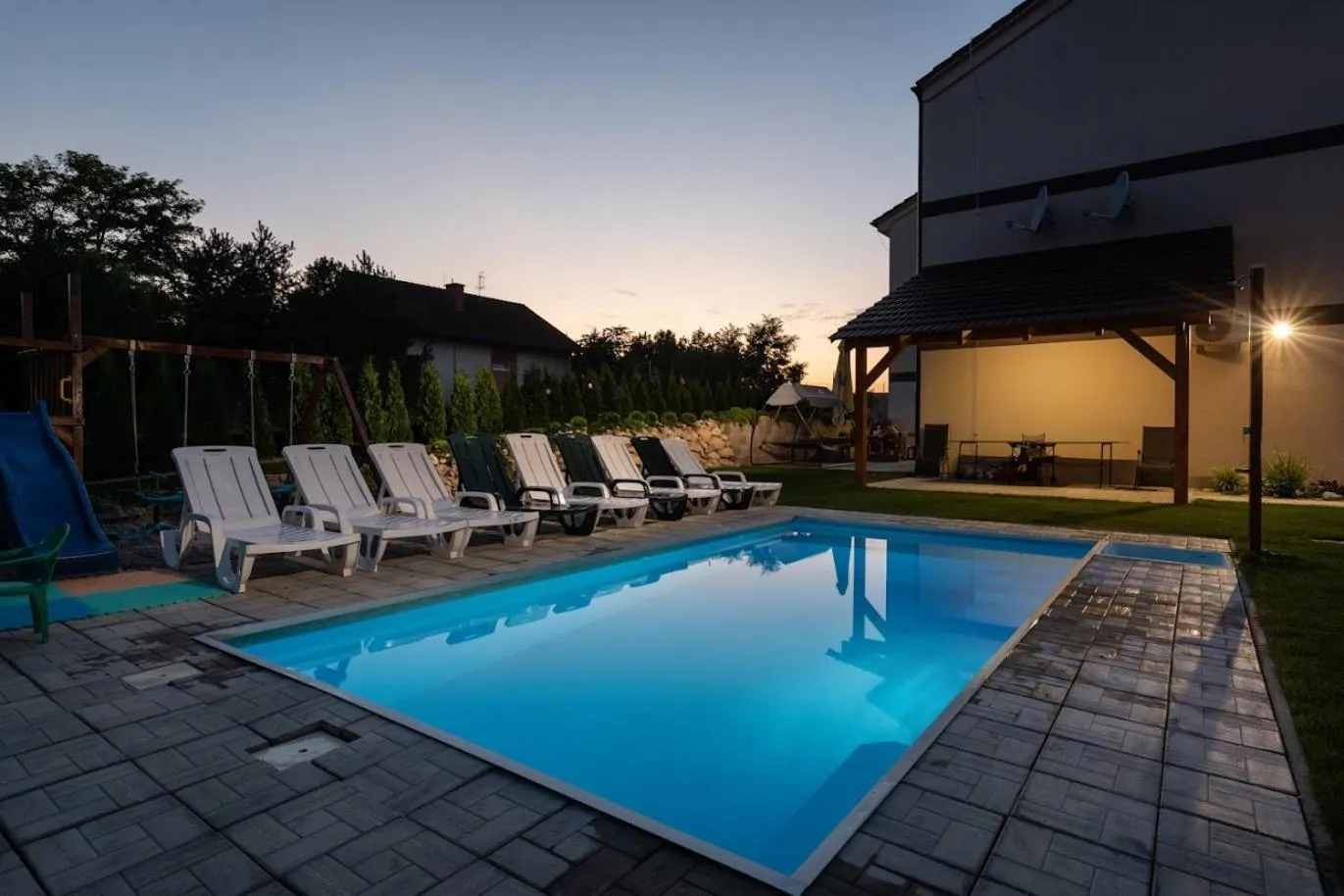 Garden in Rezidencia Podhájska